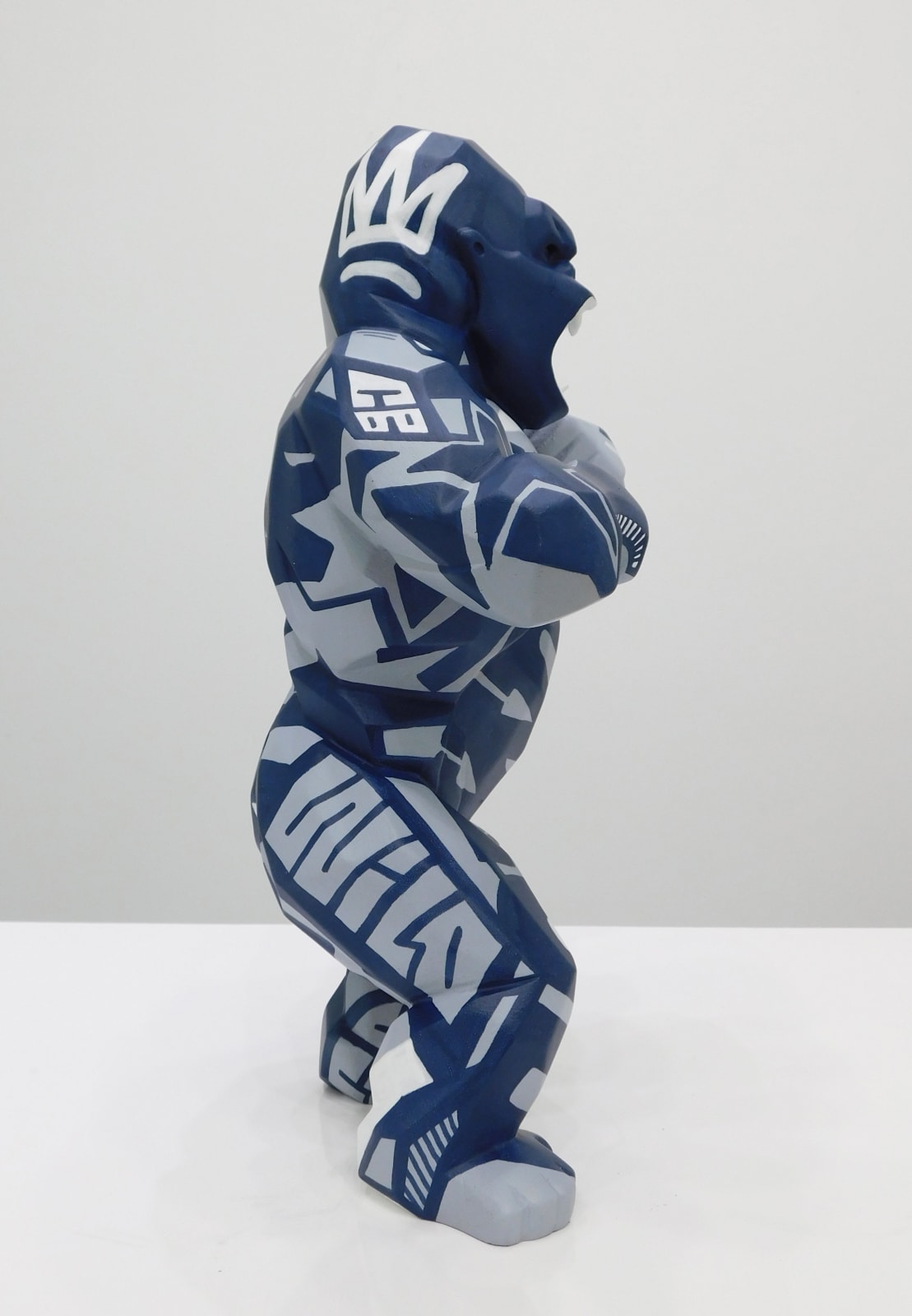 Richard Orlinski, Wild Kong Tag Mat Dallas Cowboy Edition 37cm 1/1, 2022