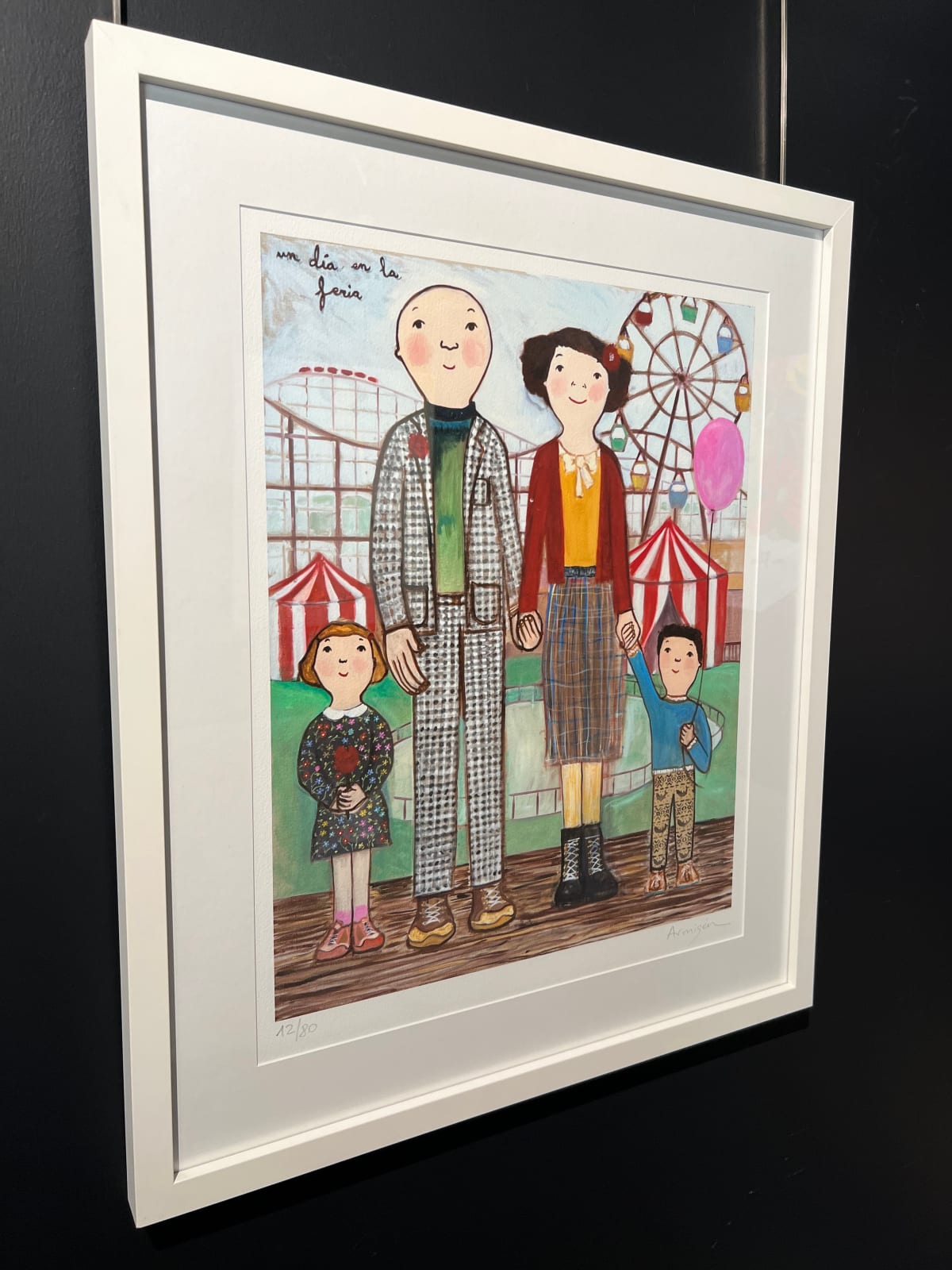 Eva Armisén, En La Feria / A Day At The Fair (Framed)