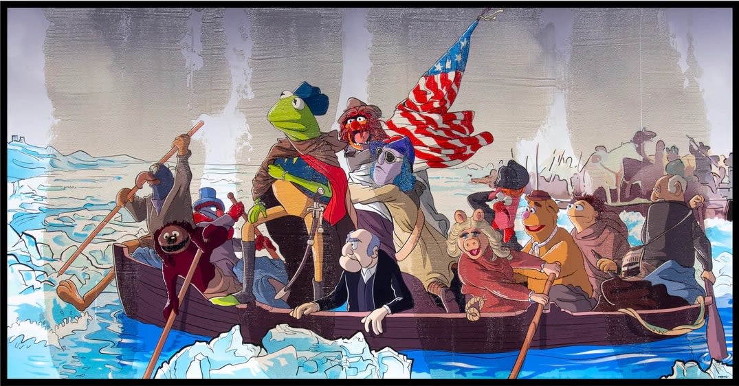 Peppone, Washington Crossing the Deleware