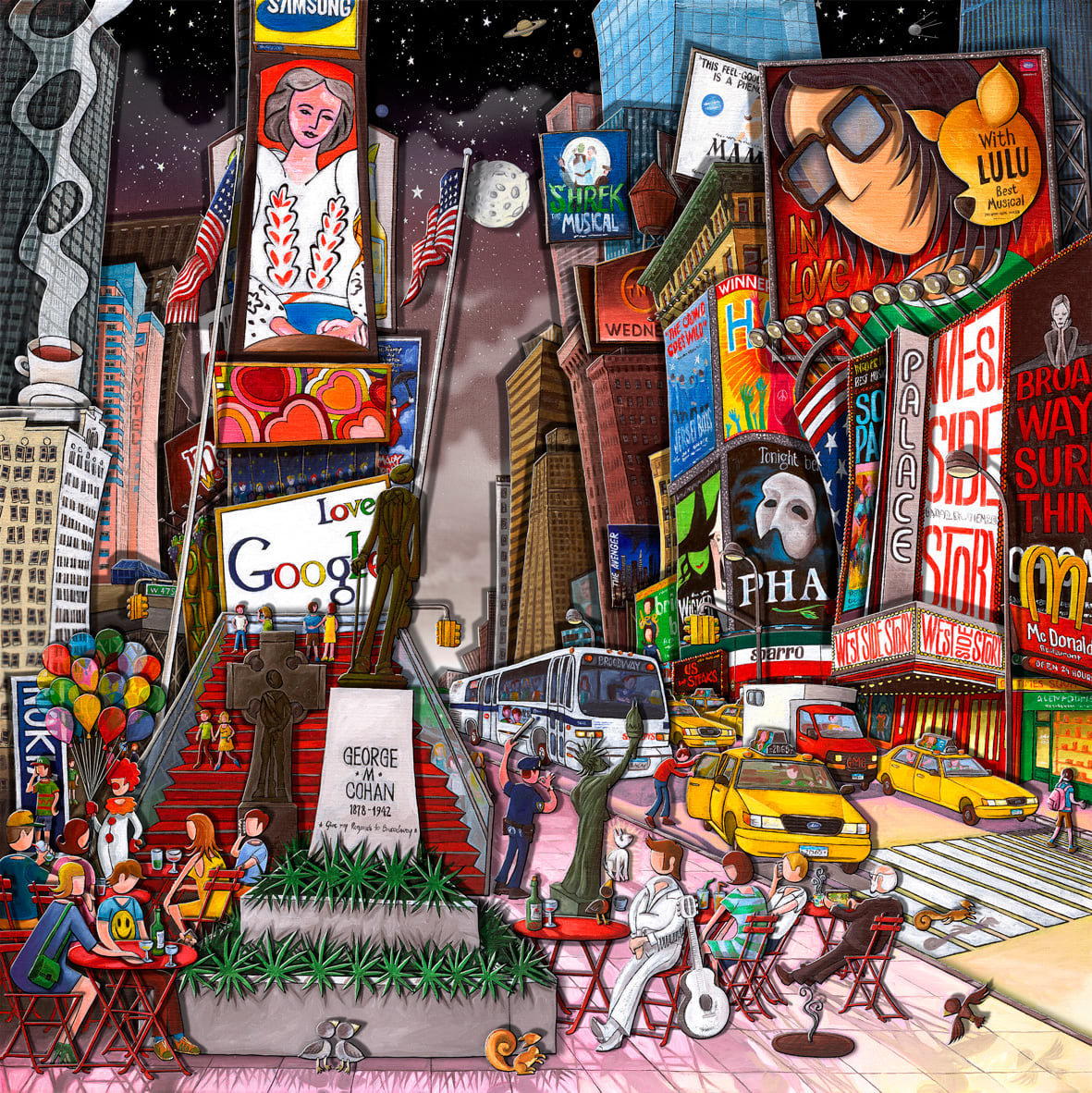 Alain Godon, Elvis is Alive, 2017