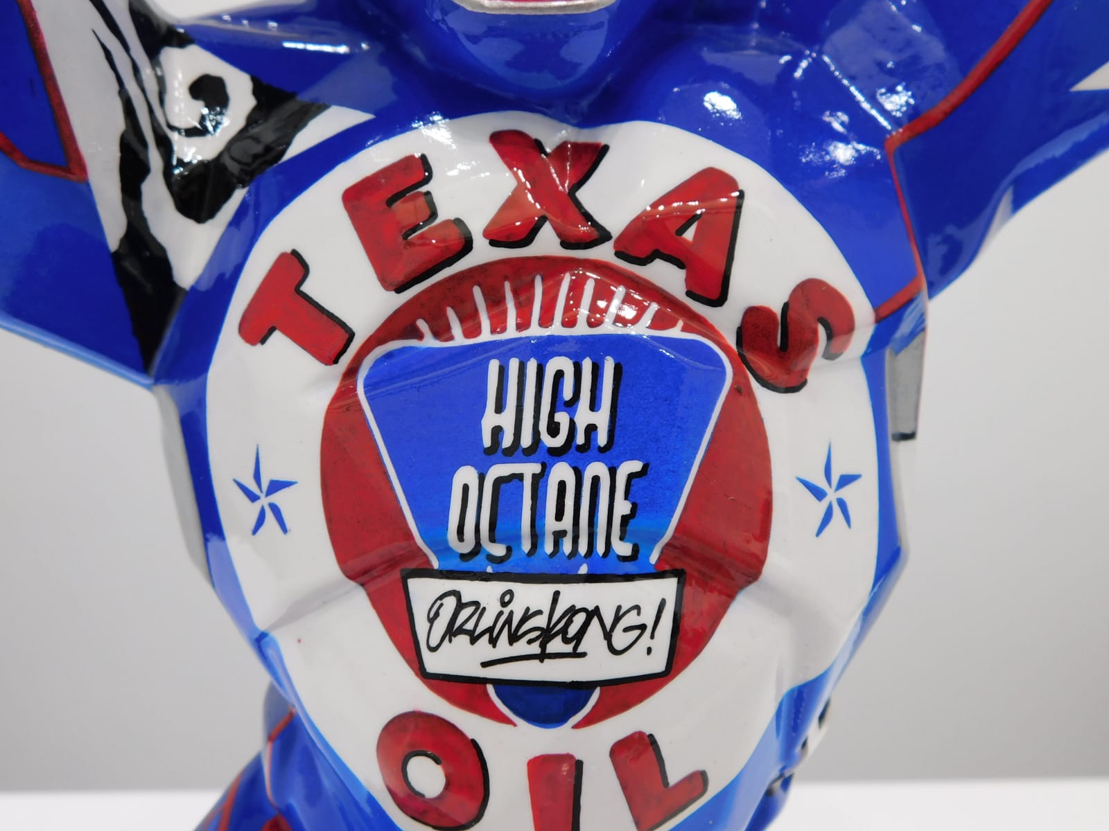 Richard Orlinski, Kong Baril Tag Dallas Edition 45cm 1/1, 2022