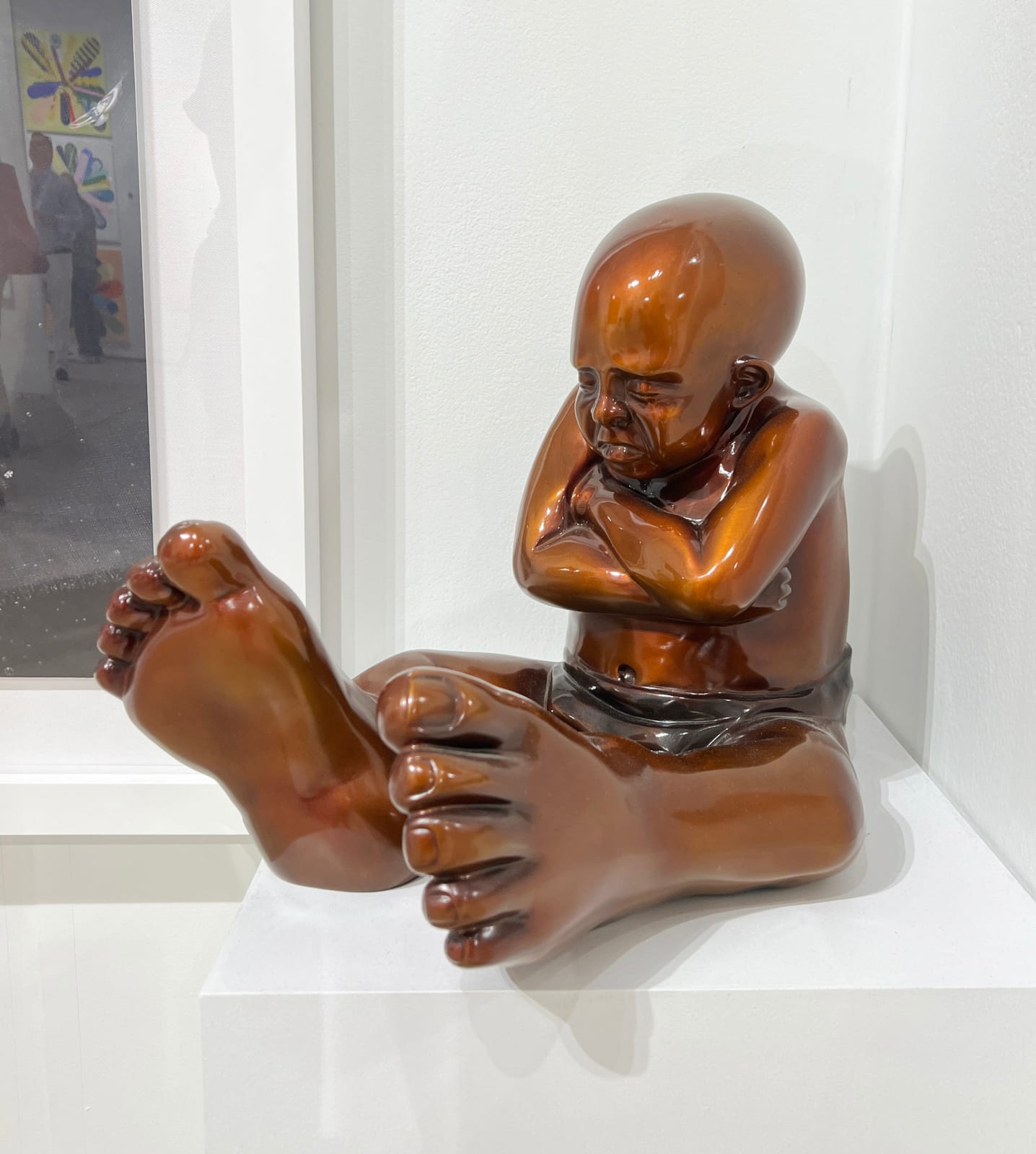 Idan Zareski, Babyfoot 35 - Bronze 1/8, 2022