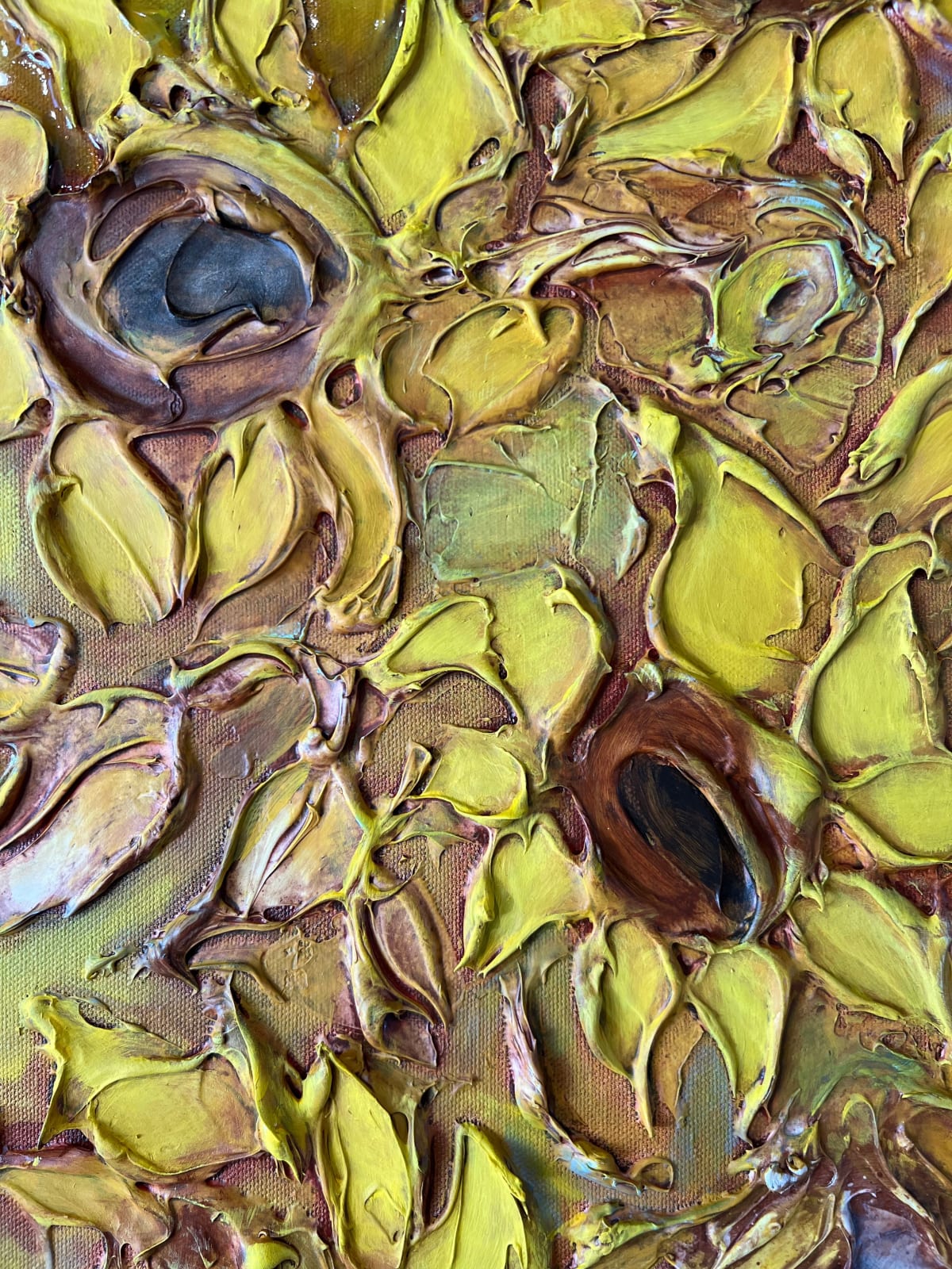 Sylvain Tremblay, Van Gogh and Sunflowers, 2023