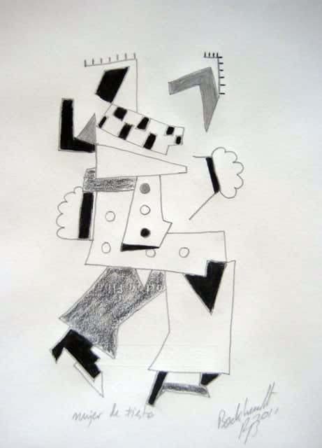 Johannes Boekhoudt, Mujer de Fiesta, 2011