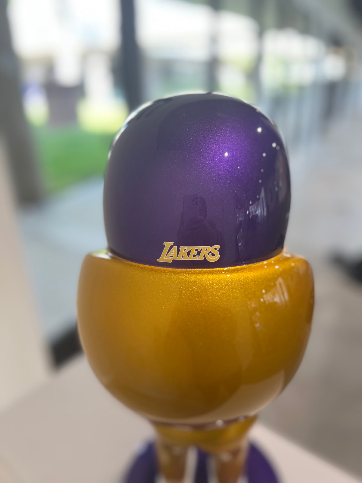 Leo et Steph, Kidcup Sculpture - Los Angeles Lakers, 2023