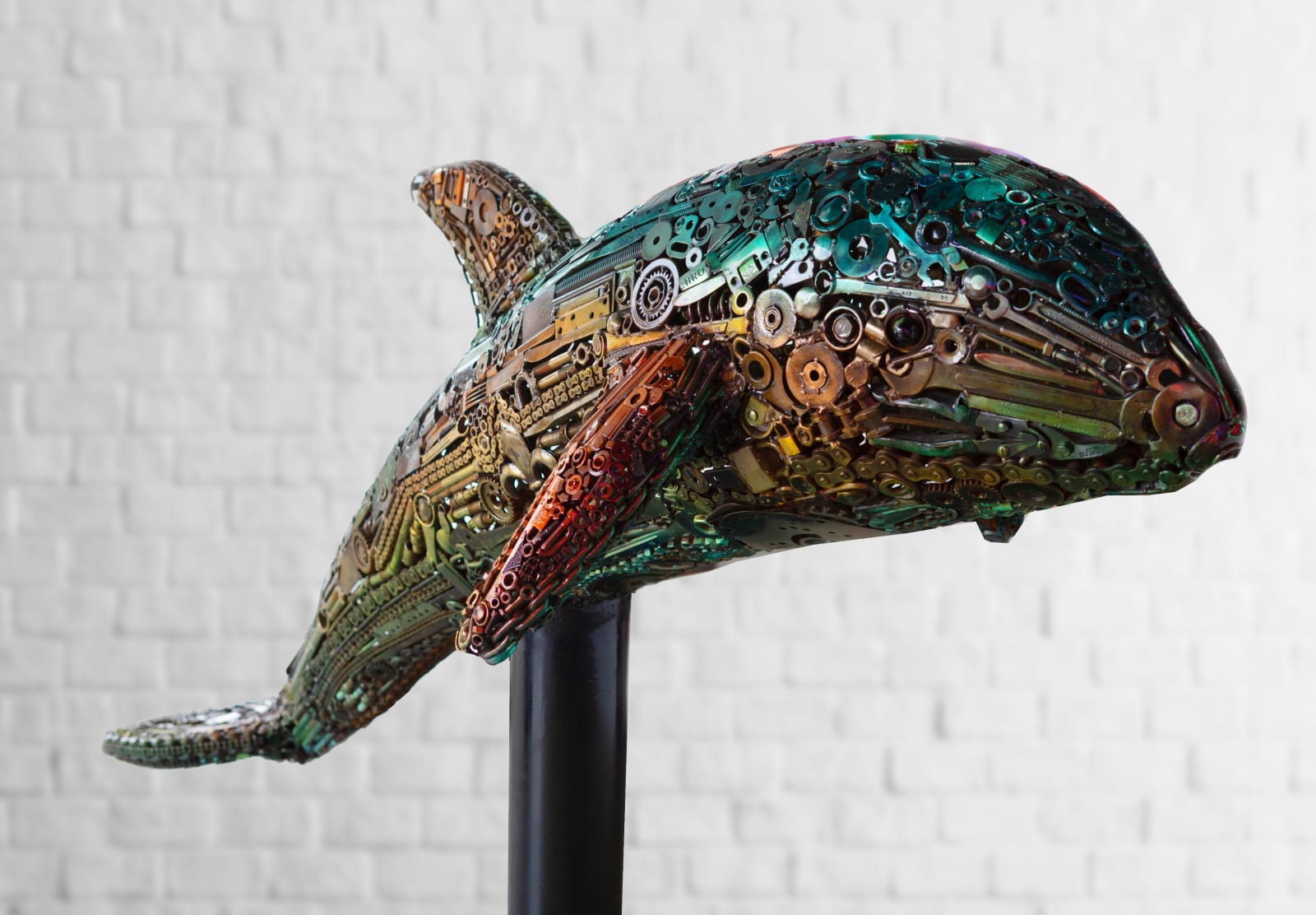 RISK, Dolphin Sculpture, 2022
