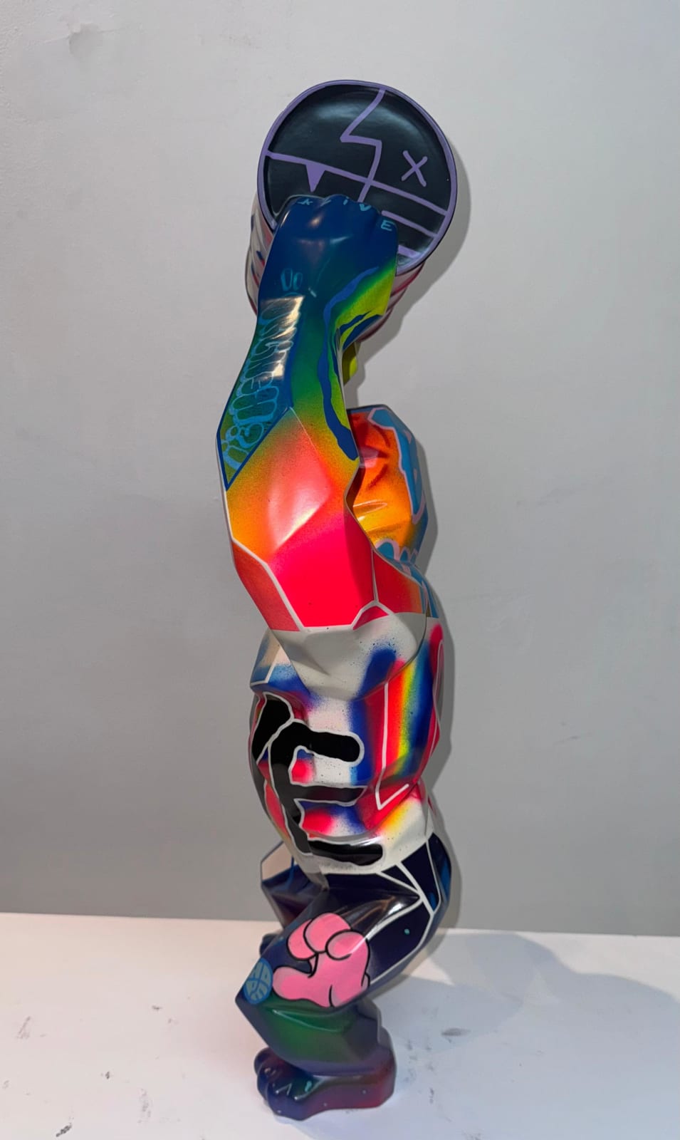 Richard Orlinski, Kong Baril Tag USA 70cm 1/1, 2022