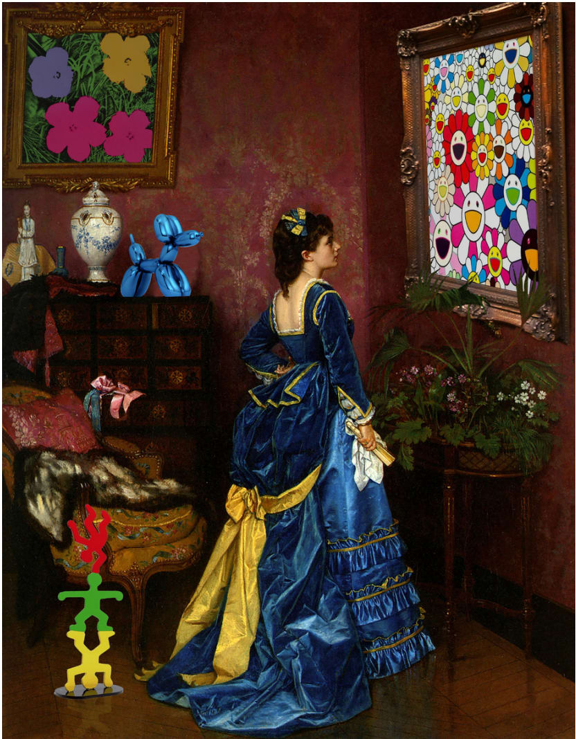 Leo Manelli, Enjoying Art Flowers