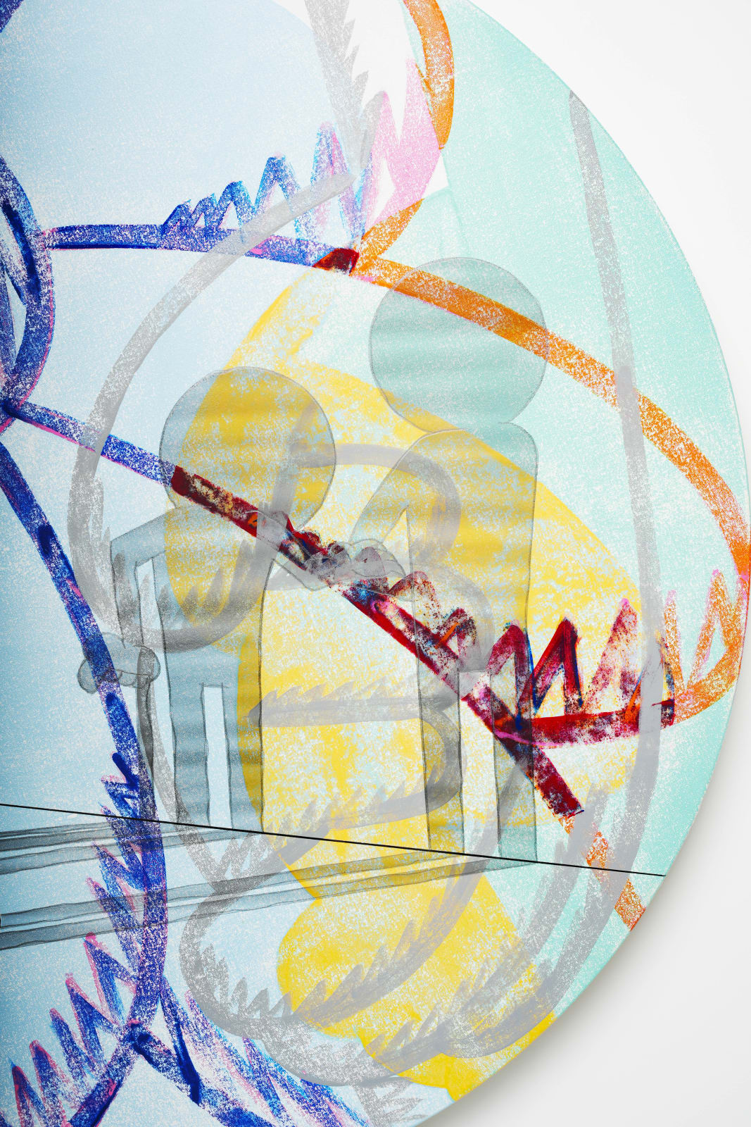 Kaï, Now and Later (Tondo), 2025