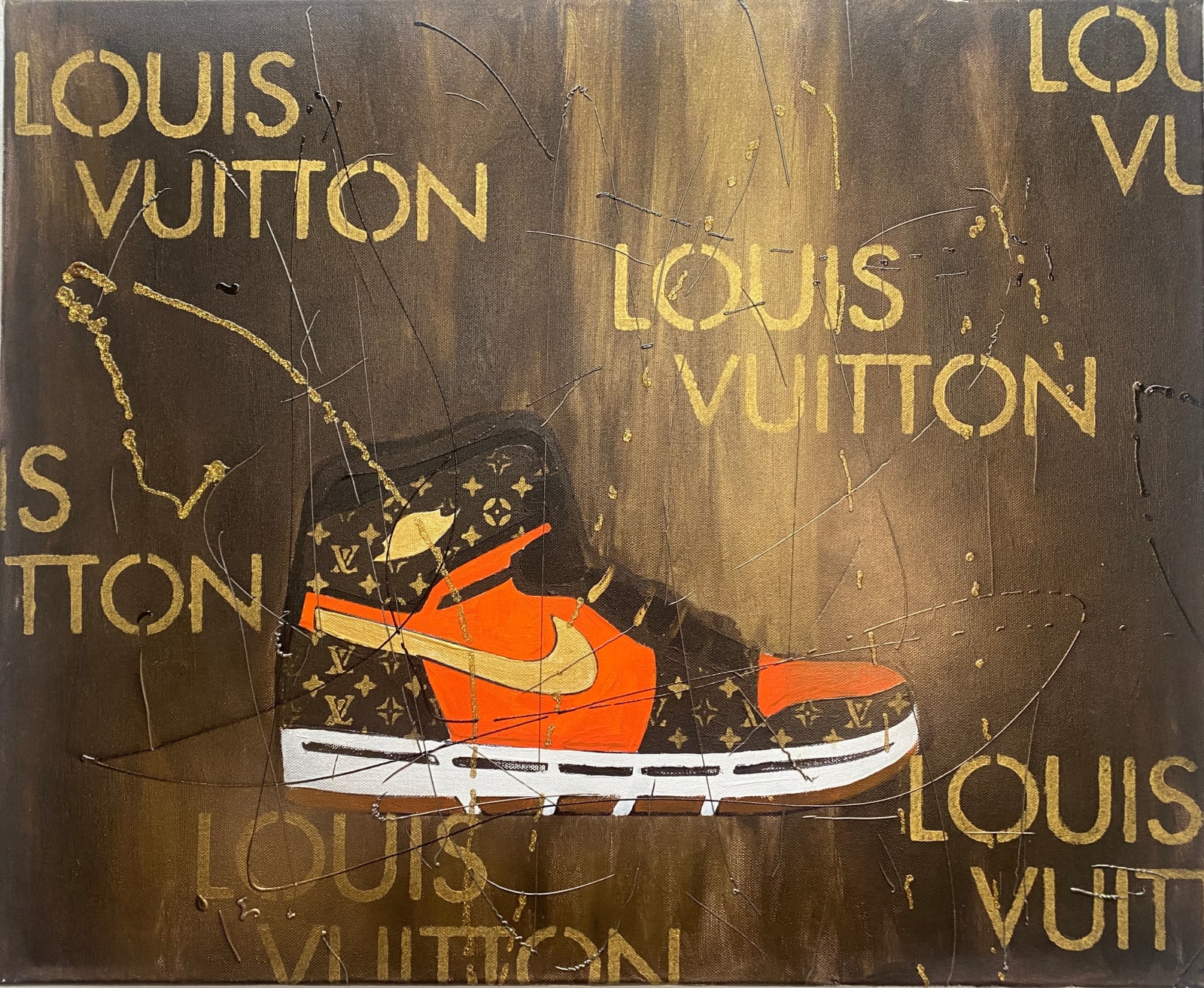 Nathalie Zelman, Air Jordan Louis Vuitton, 2022