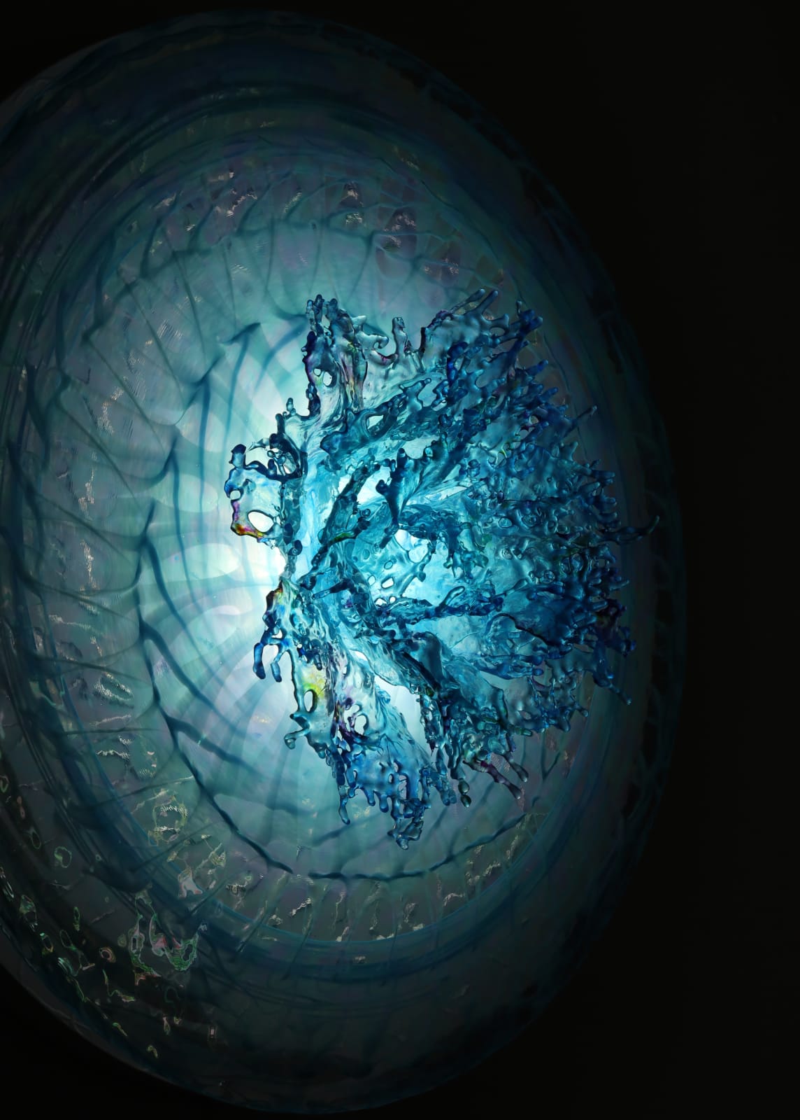 Annalù, Turquoise Lotus LED Light Disc