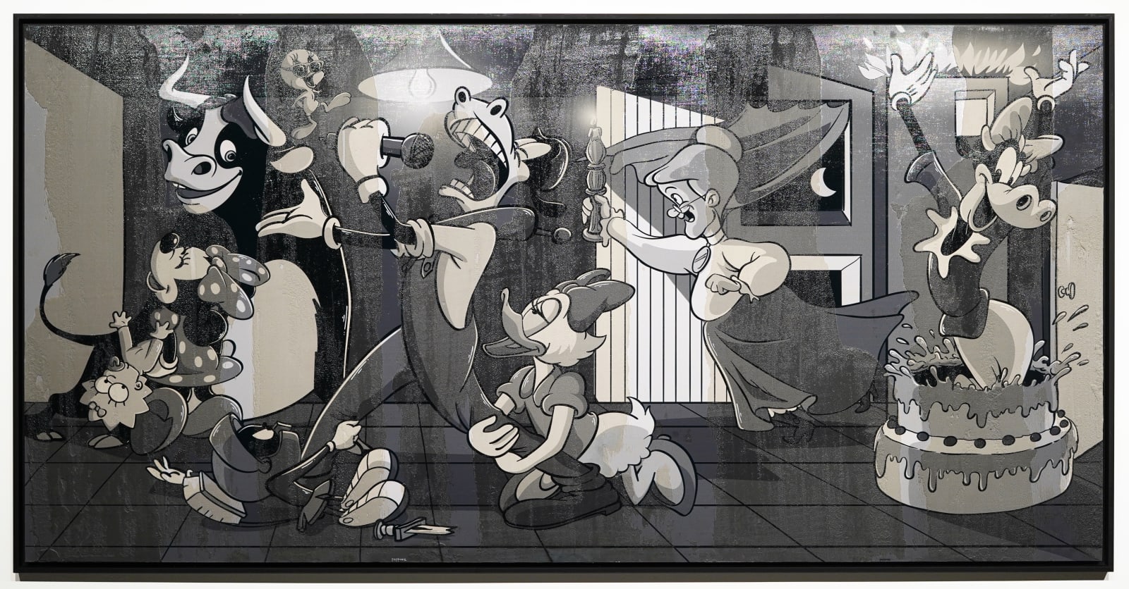 Peppone, Guernica - N&B