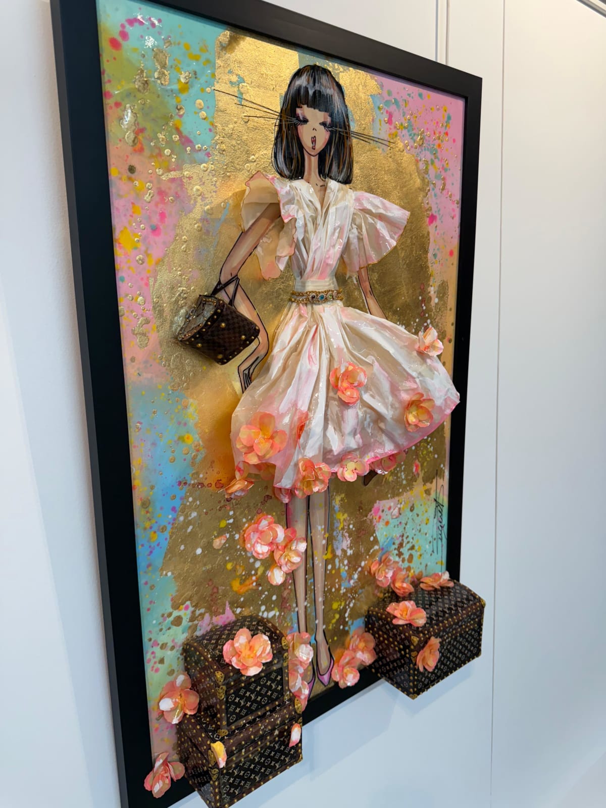 Rachel Bergeret, Medium Doll - Fleurs de Sakura N°29, 2024