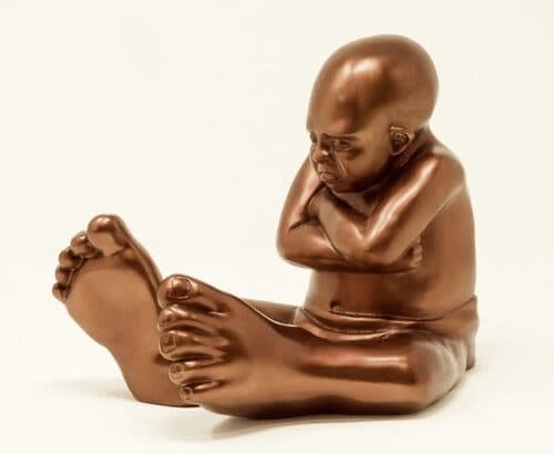 Idan Zareski, Babyfoot 35 - Bronze 1/8, 2022