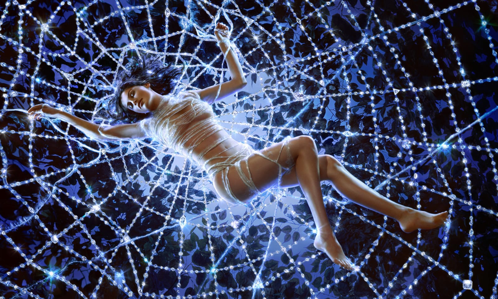 Markus Klinko, Laetitia Casta, The Web, 2000