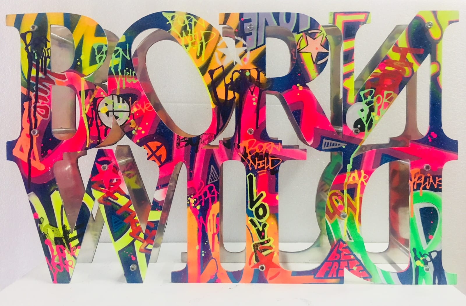 Richard Orlinski, Tagged Metal - Born Wild