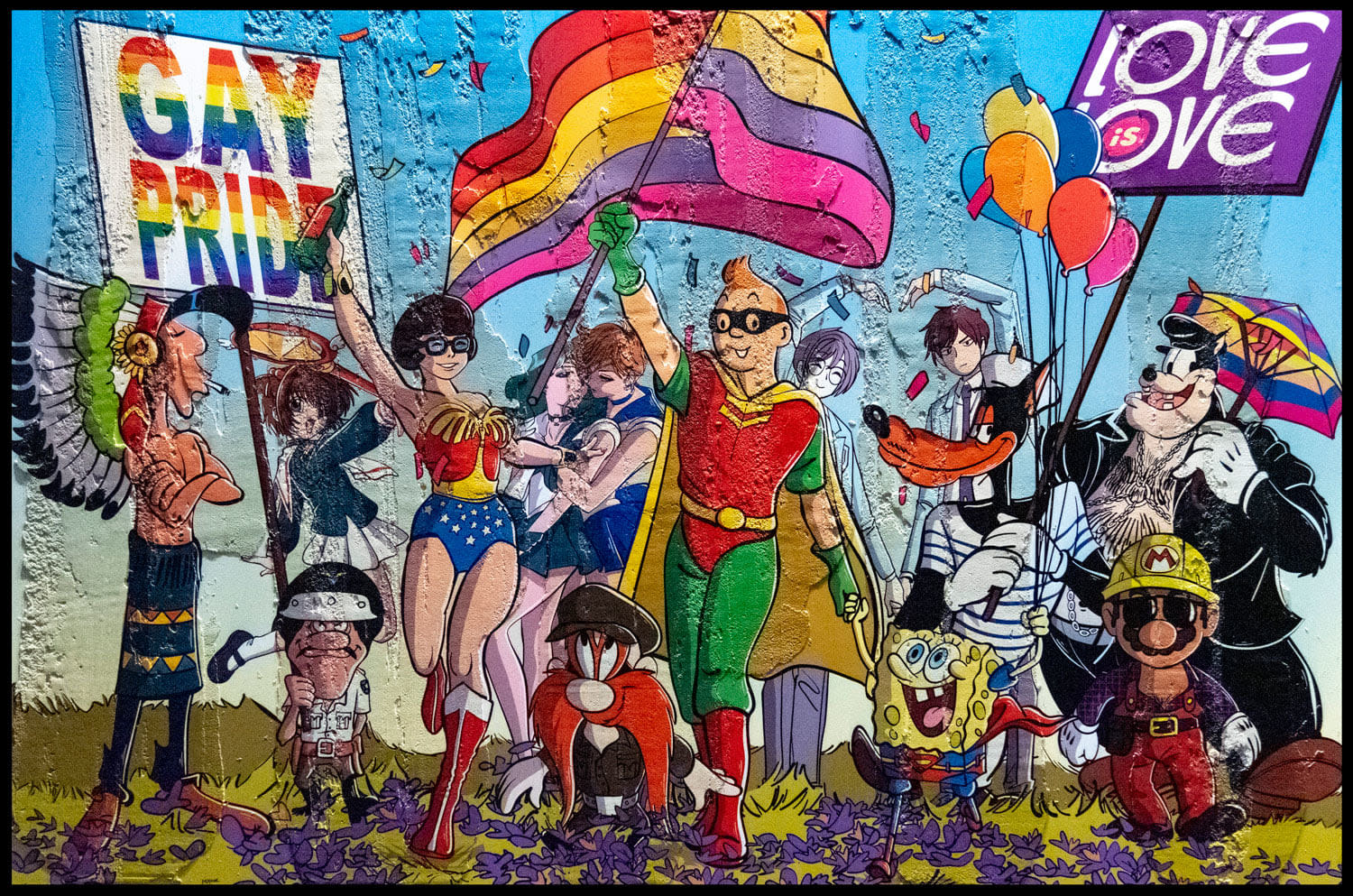 Peppone, La Liberté Guidant le Peuple - LGBT