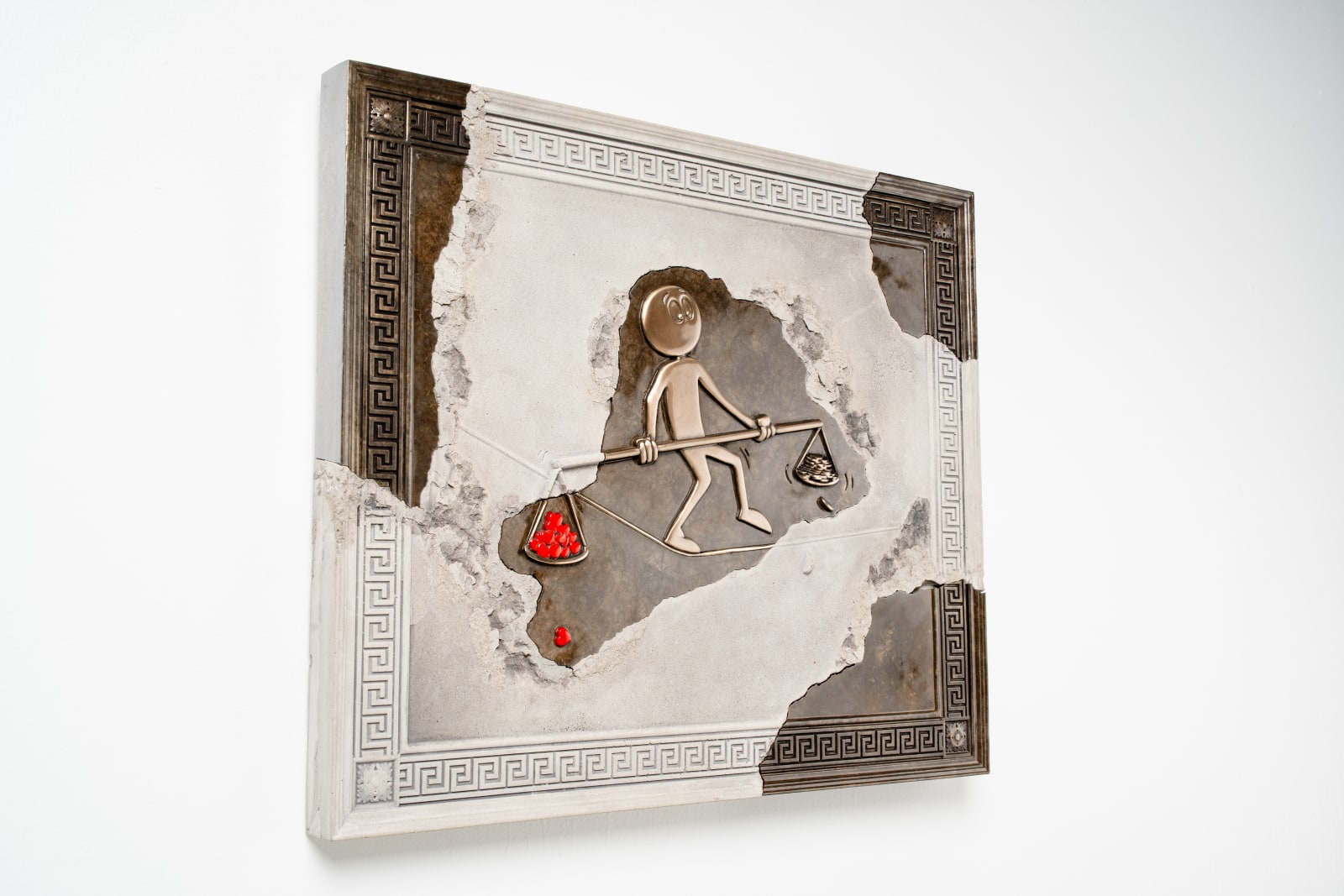 Kaï, Balancing Act - Cement Plaque