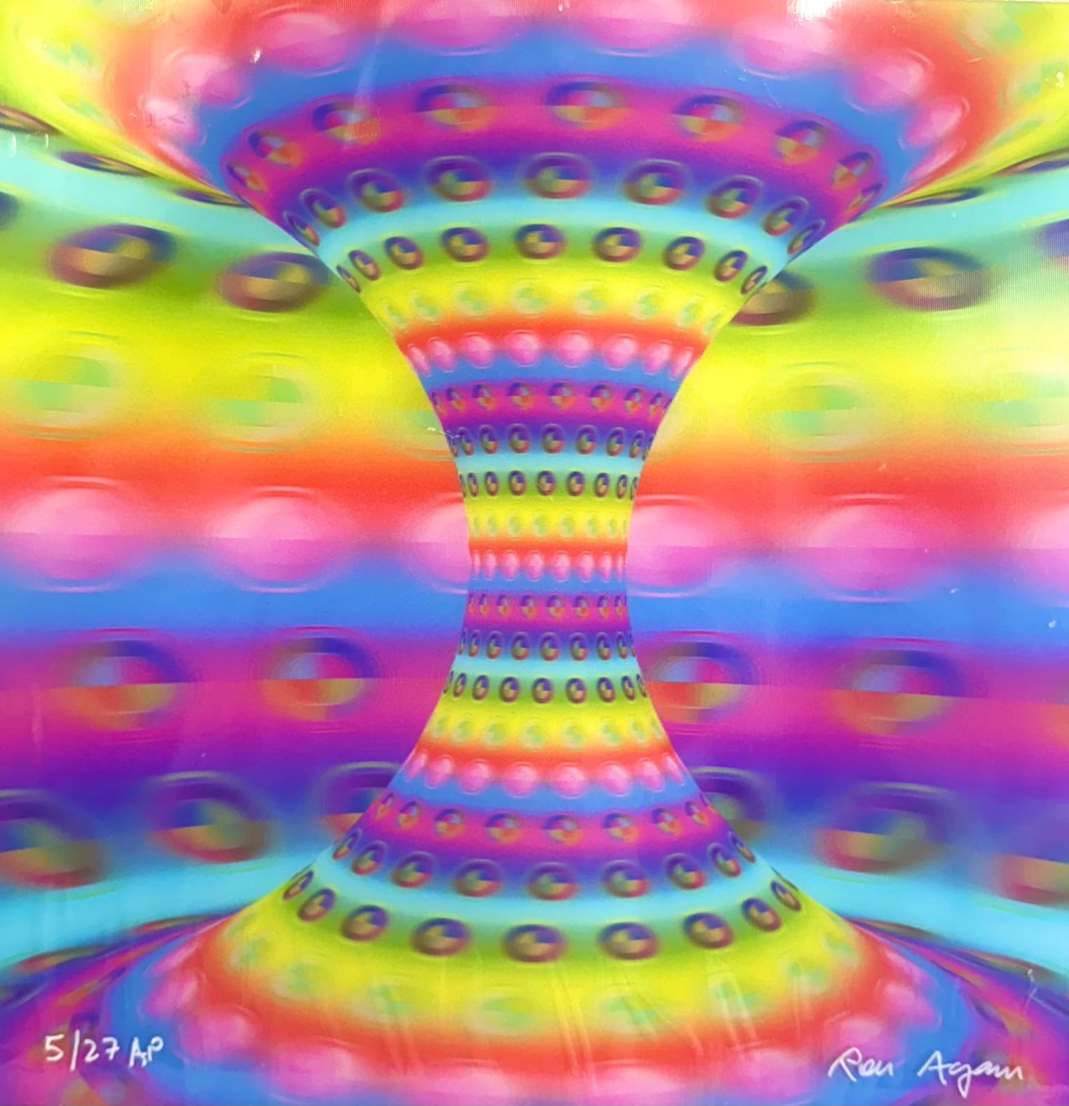 Ron Agam, Homage to Einstein - 5/27 AP, 2018