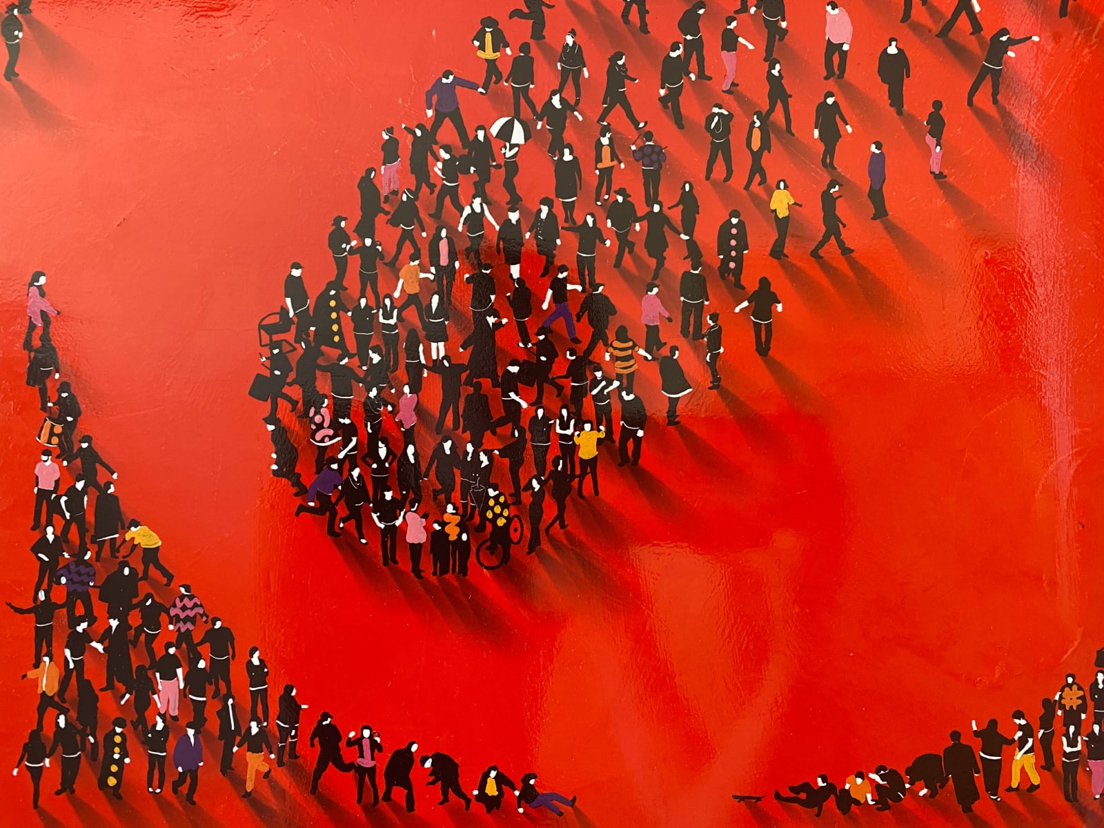 Craig Alan, Red Indiana Love, 91cm, 2022