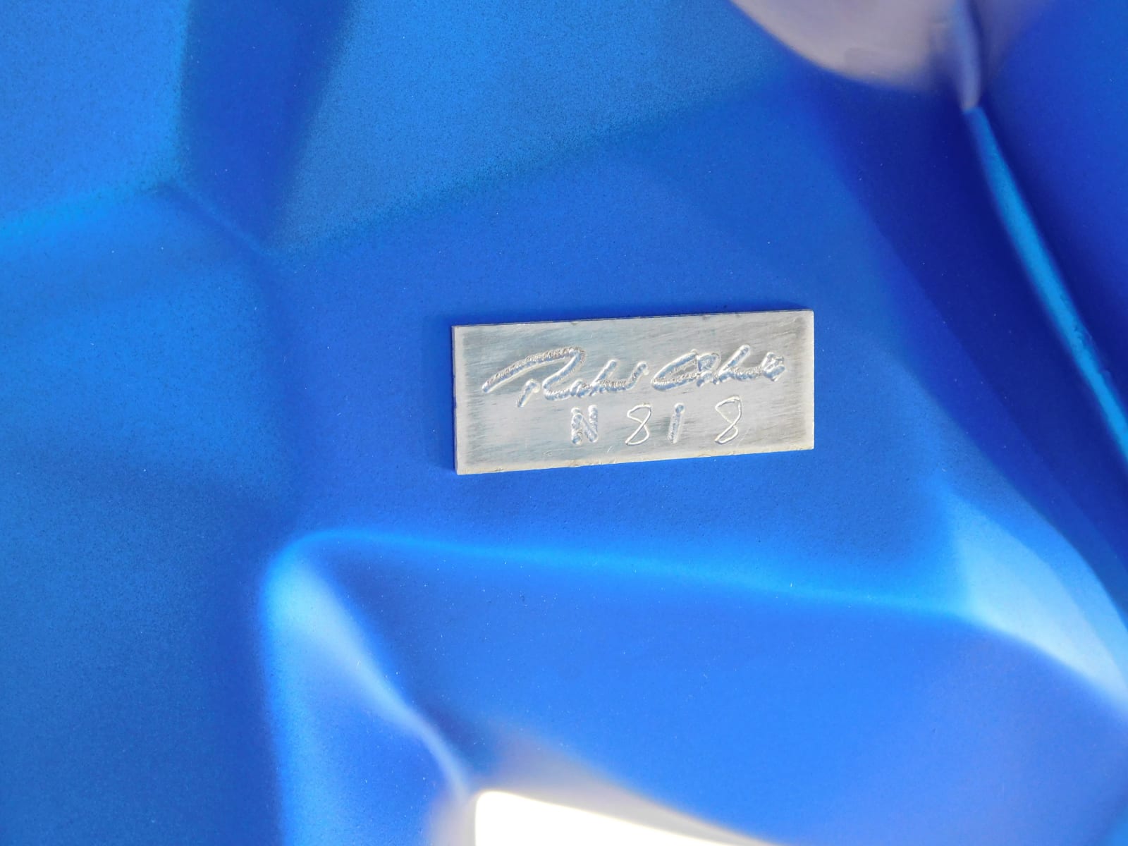 Richard Orlinski, Wild Kong Metallic Blue 80cm 8/8, 2022