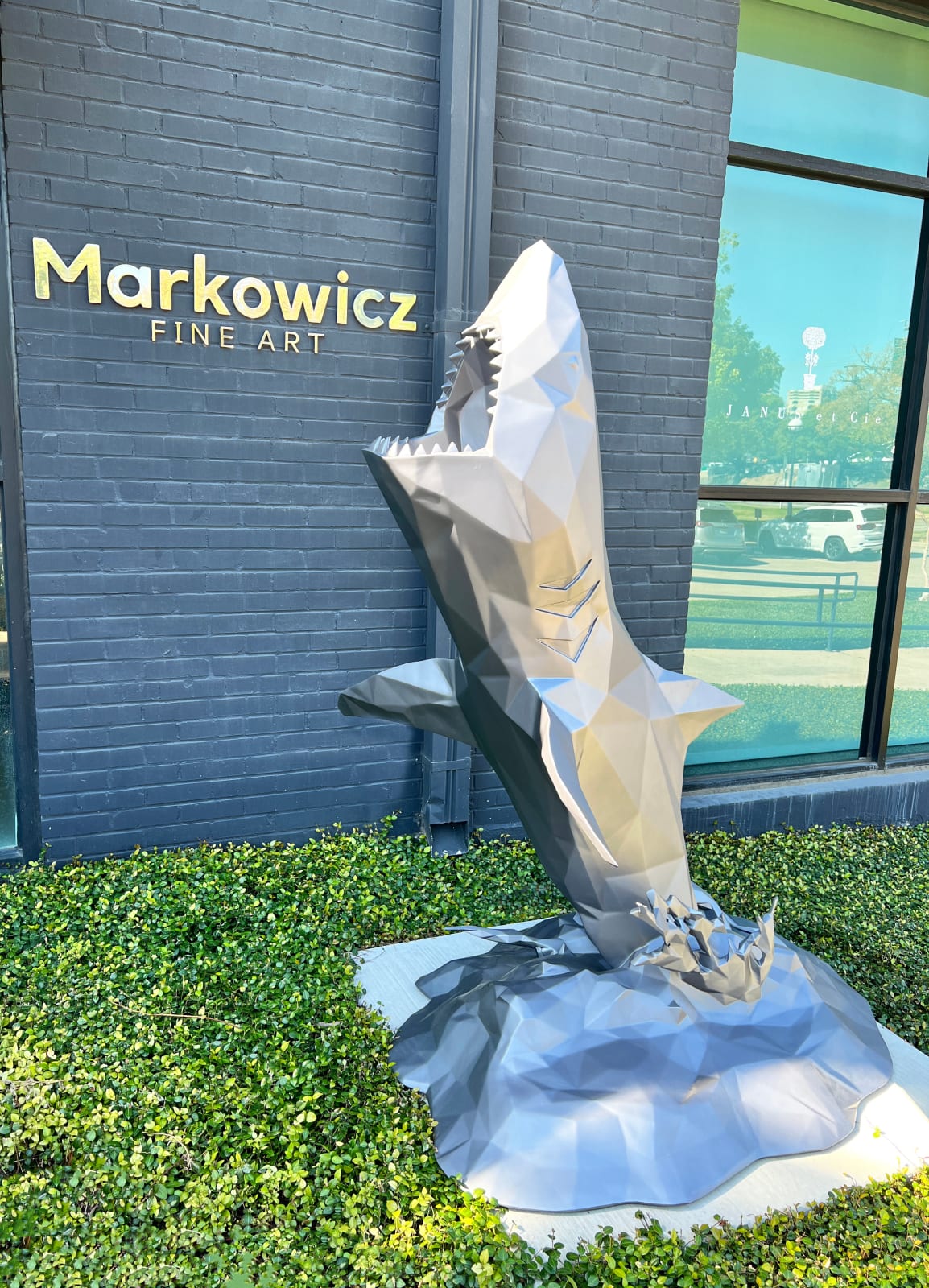 Richard Orlinski, Shark Mat 180cm 8/8, 2022