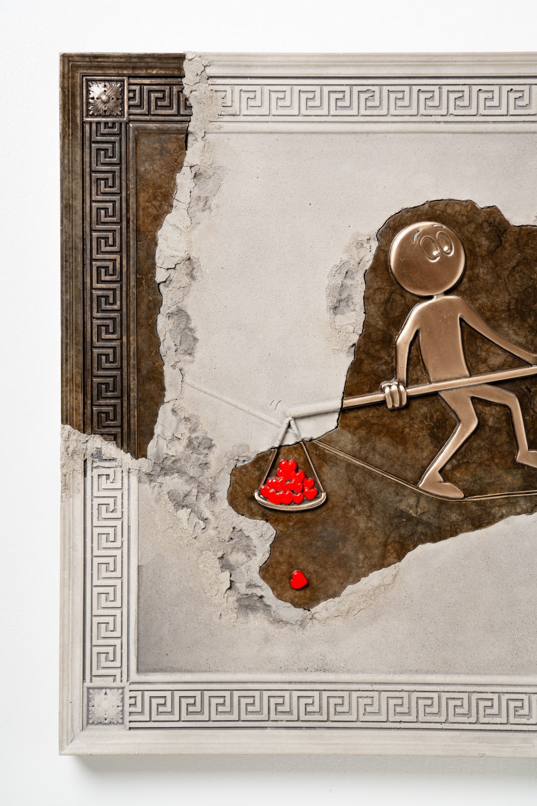 Kaï, Balancing Act - Cement Plaque