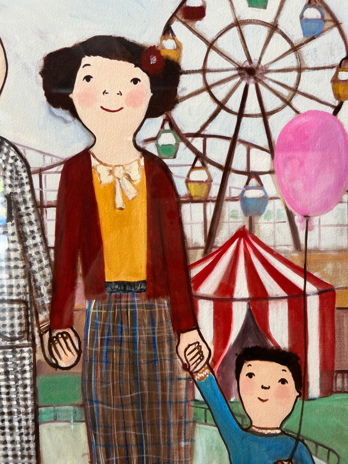 Eva Armisén, En La Feria / A Day At The Fair (Framed)