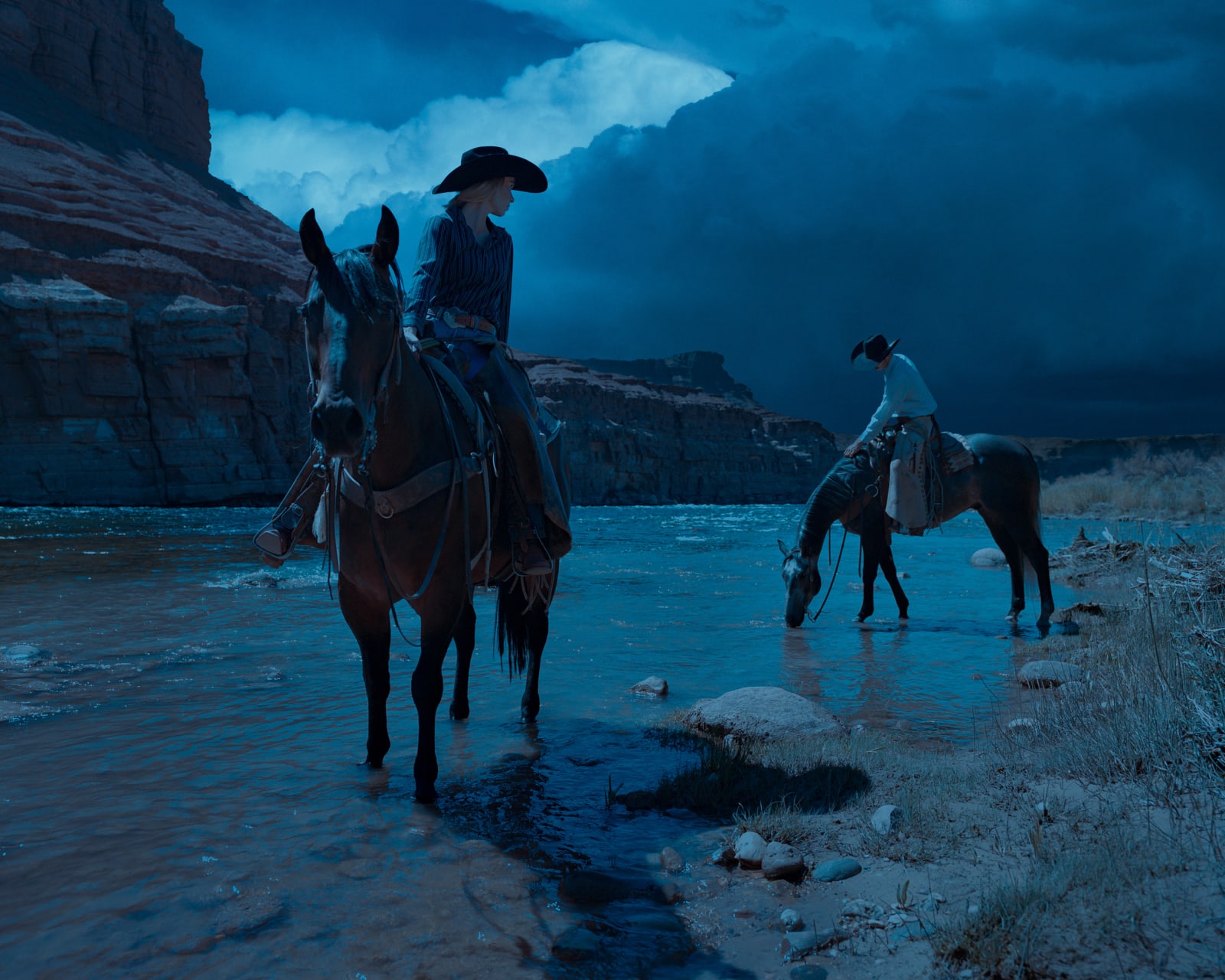 Beau Simmons, Indigo, 2025