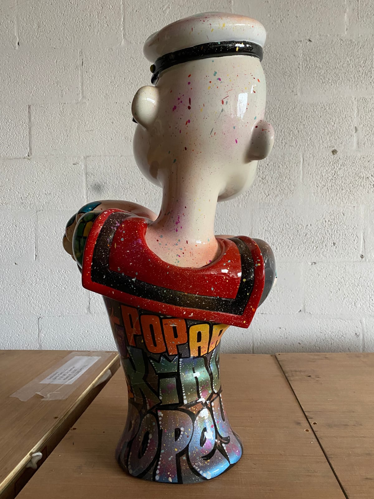 Peppone, POPEYE Buste - "Street Art - Captain Popeye"