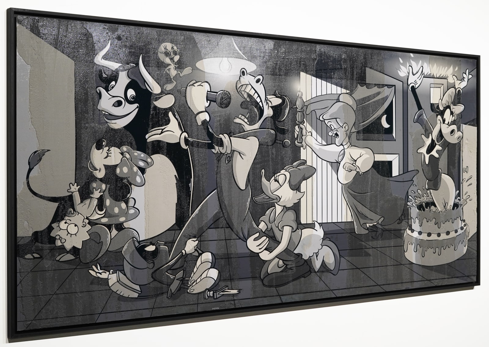 Peppone, Guernica - N&B