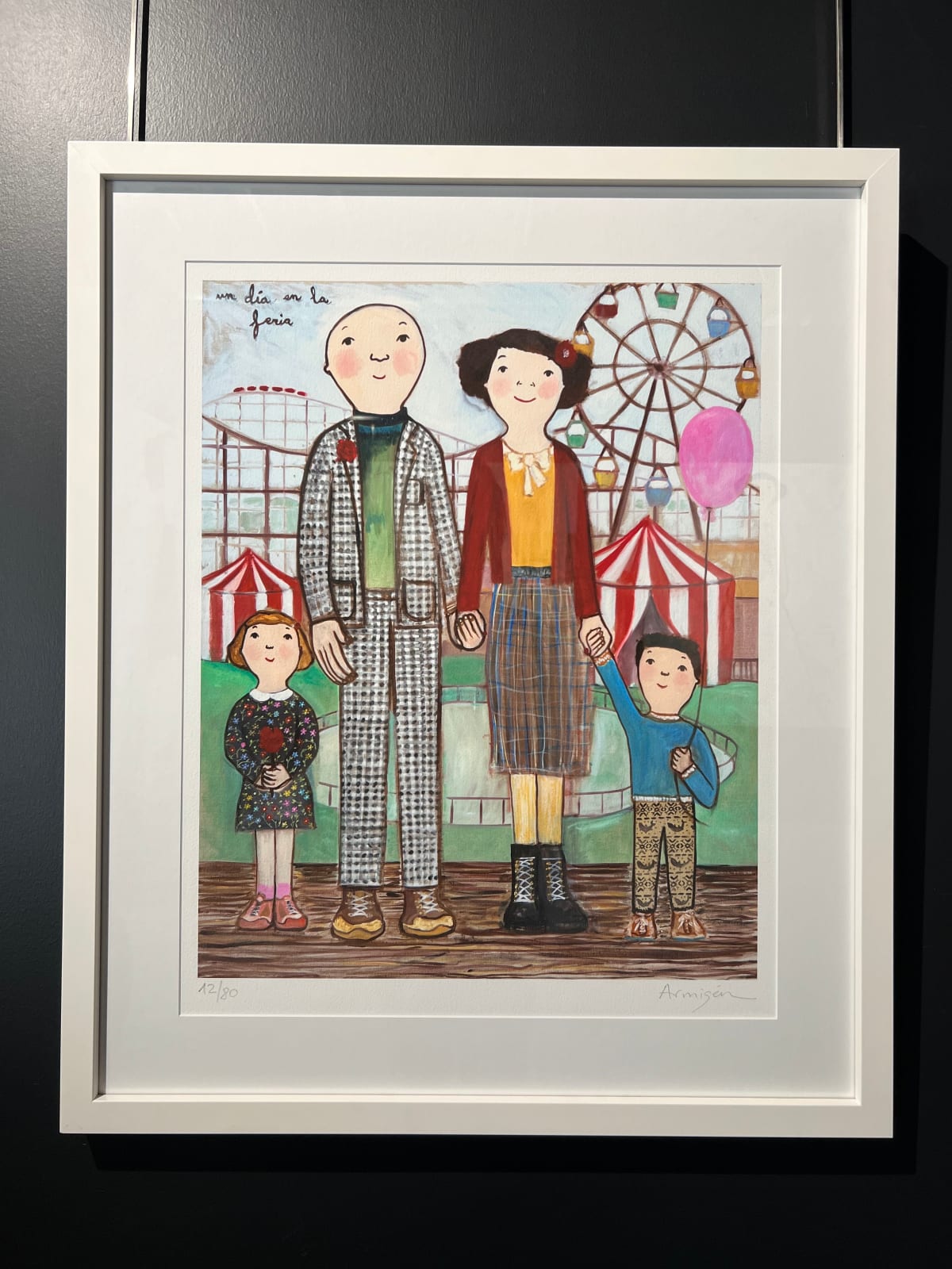 Eva Armisén, En La Feria / A Day At The Fair (Framed)