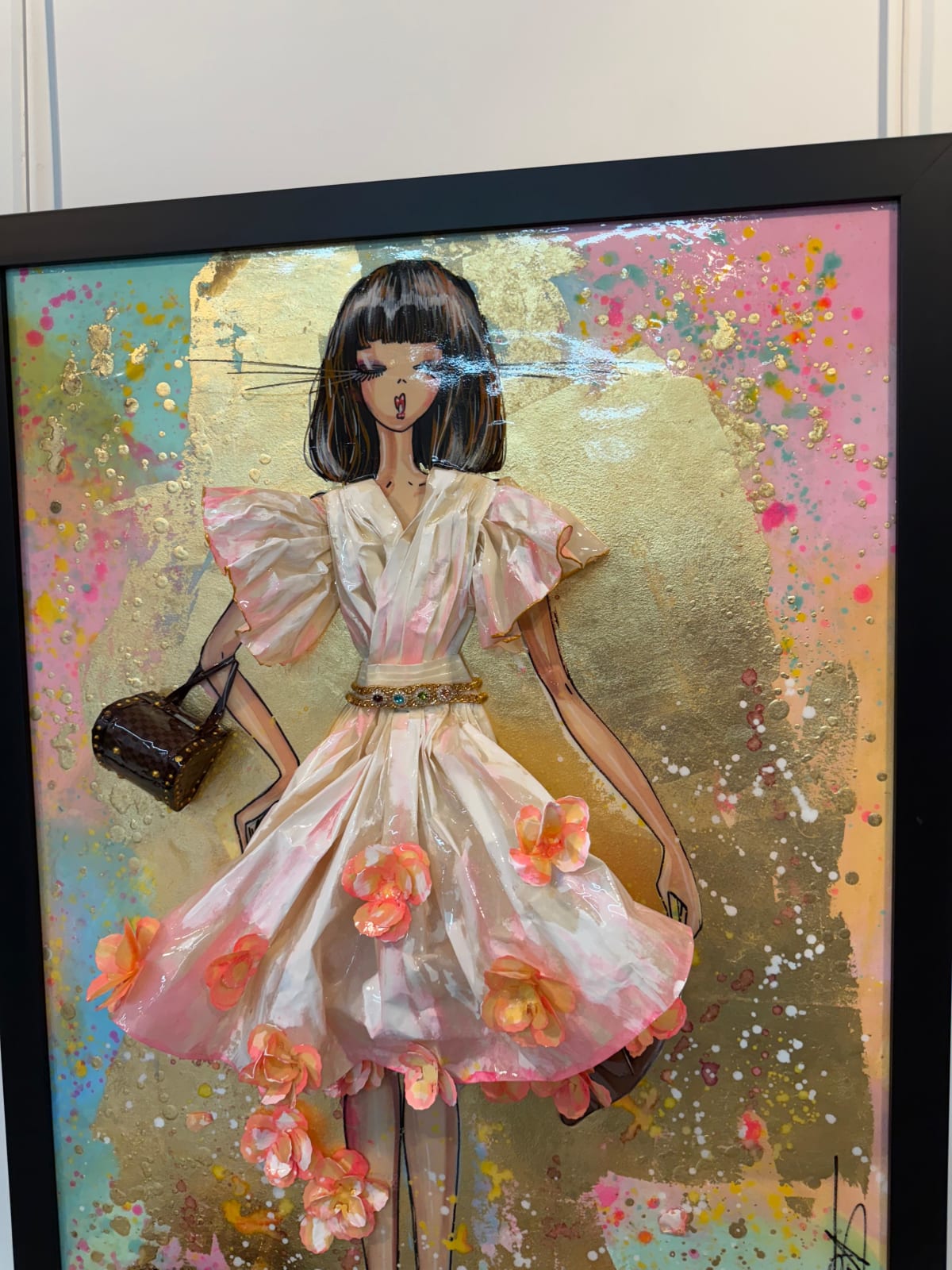 Rachel Bergeret, Medium Doll - Fleurs de Sakura N°29, 2024