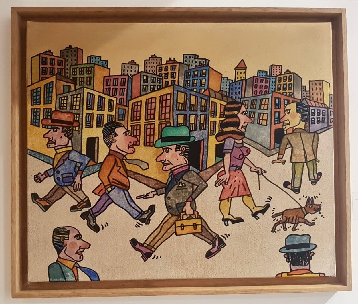 Antonio Segui, El Va a Trabajar, 2014
