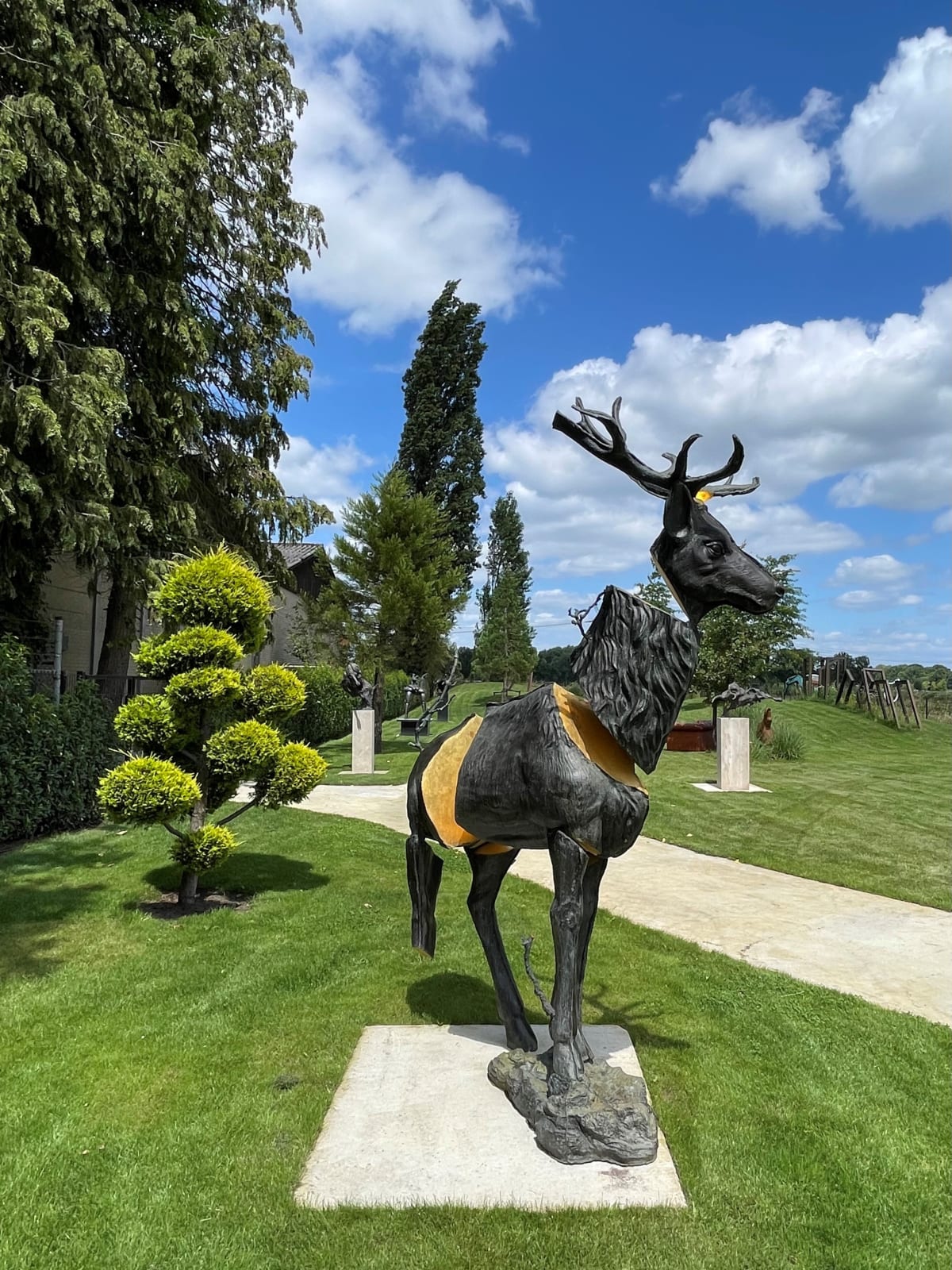 Stief Desmet, Monument for Cervus Vitalis, 2019
