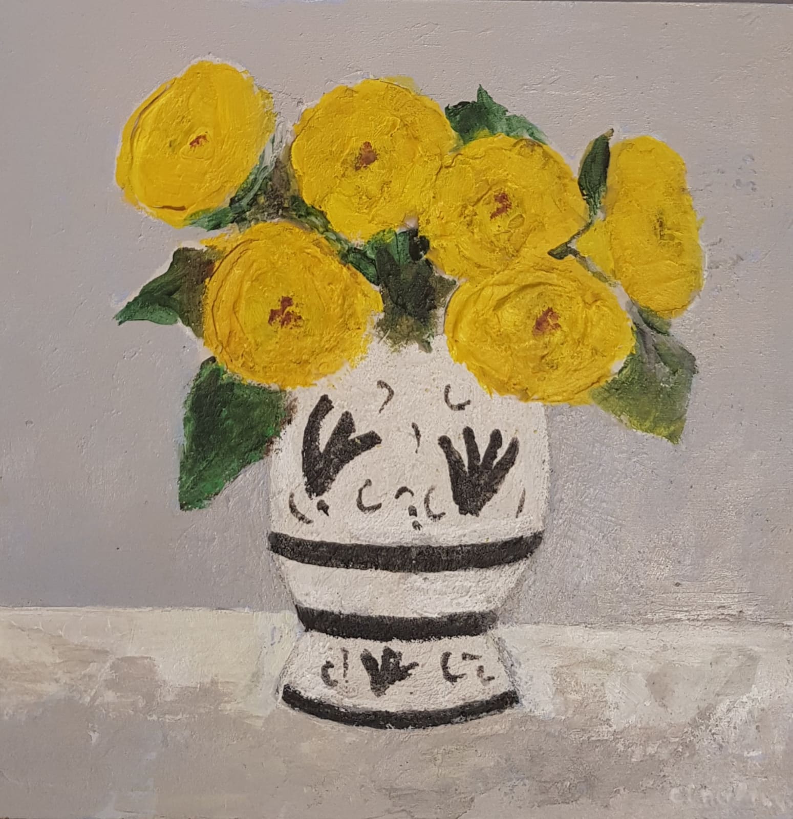 Pièrre Claudin, Bouquet de fleurs 4, 2023