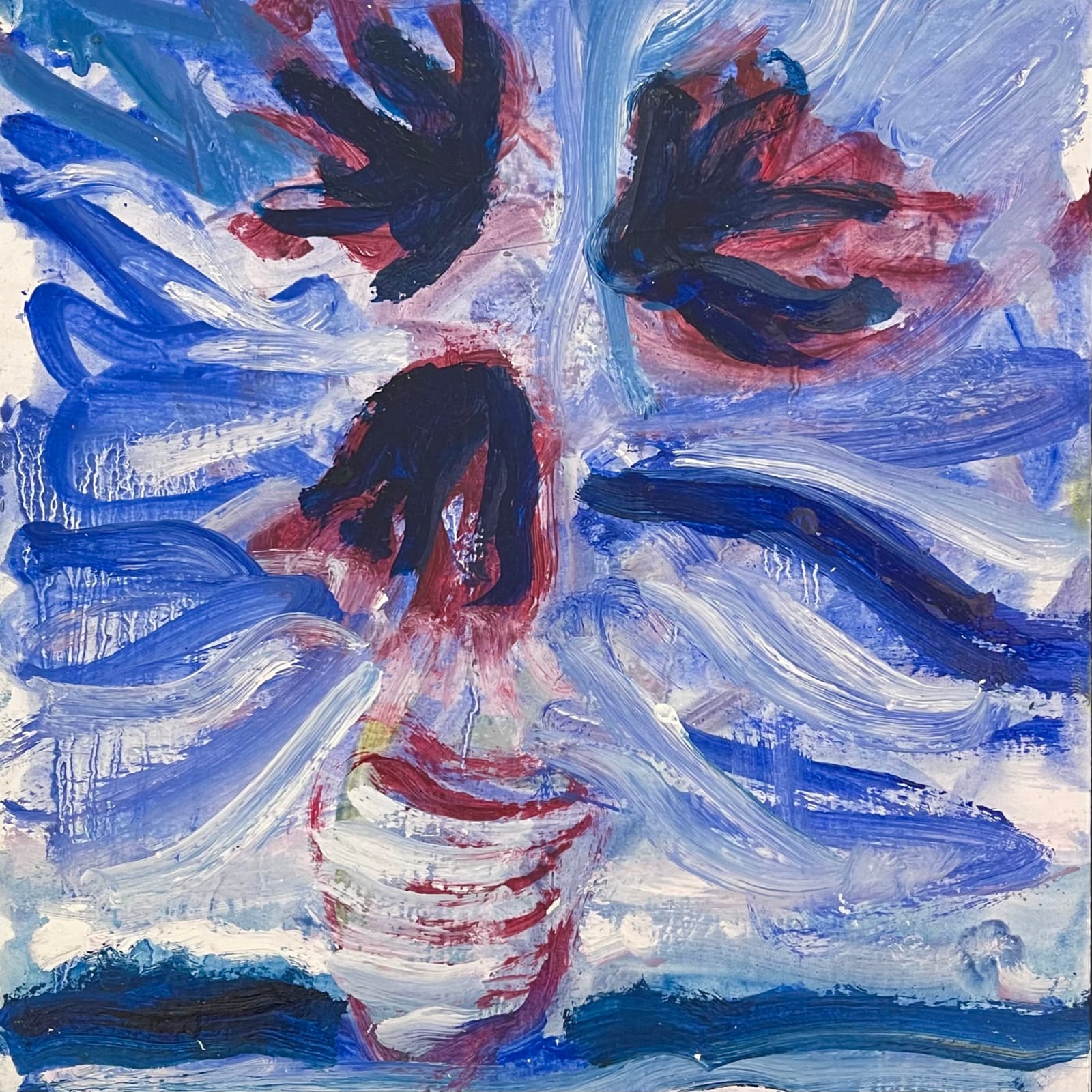 Gerben Mulder, Flowers in vase 1, 2020