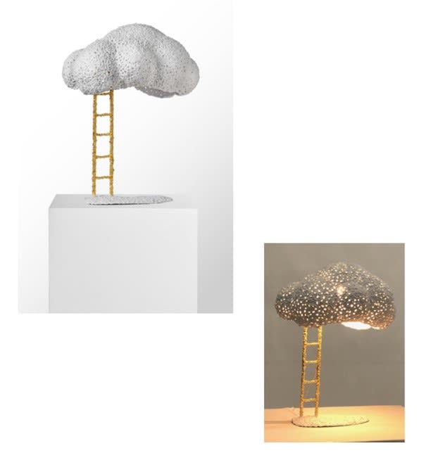 Diederik Schneemann, Going up (table lamp) (ed. 4/7+2AP), 2022