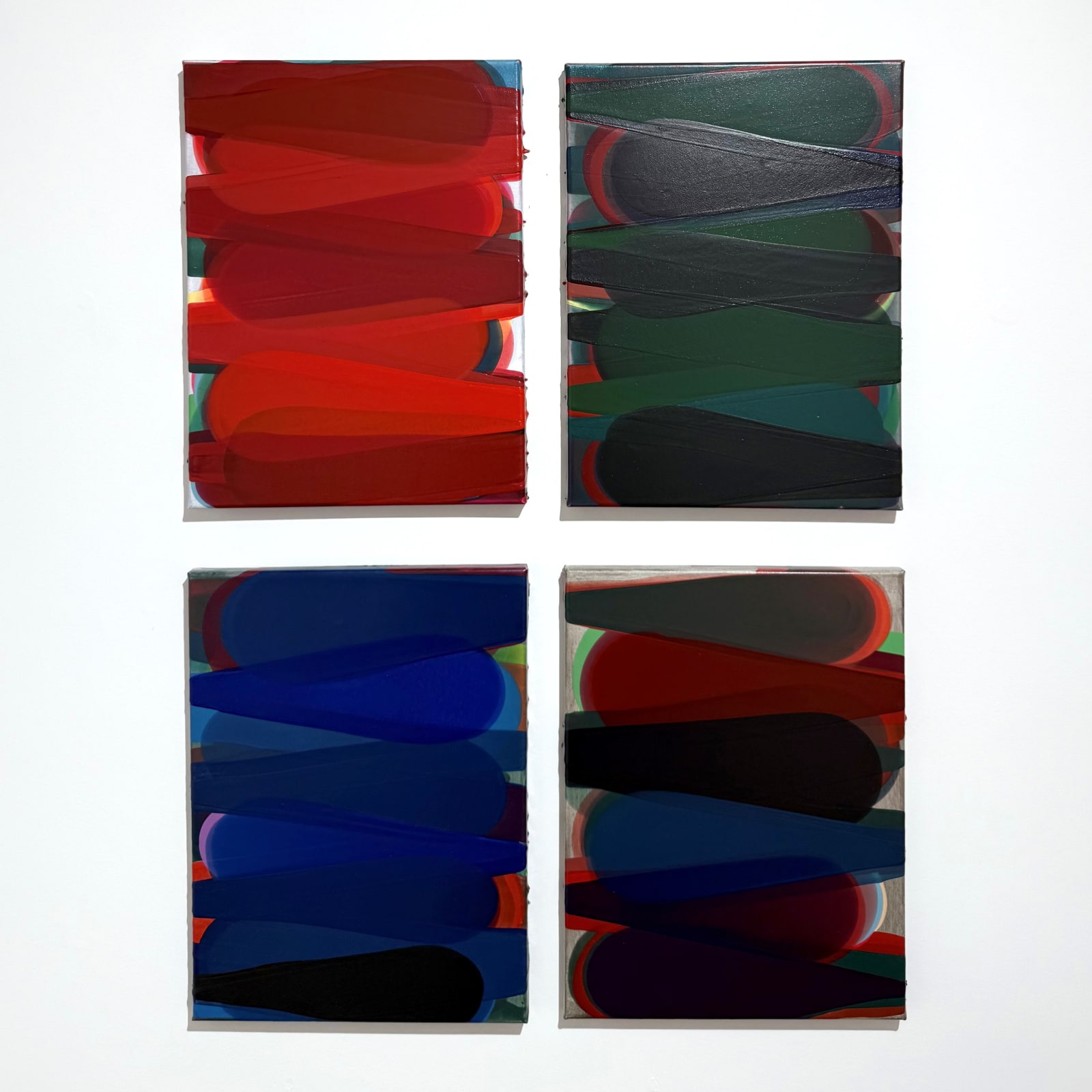 Rainer Splitt, Pouring on Canvas (multi), 2025