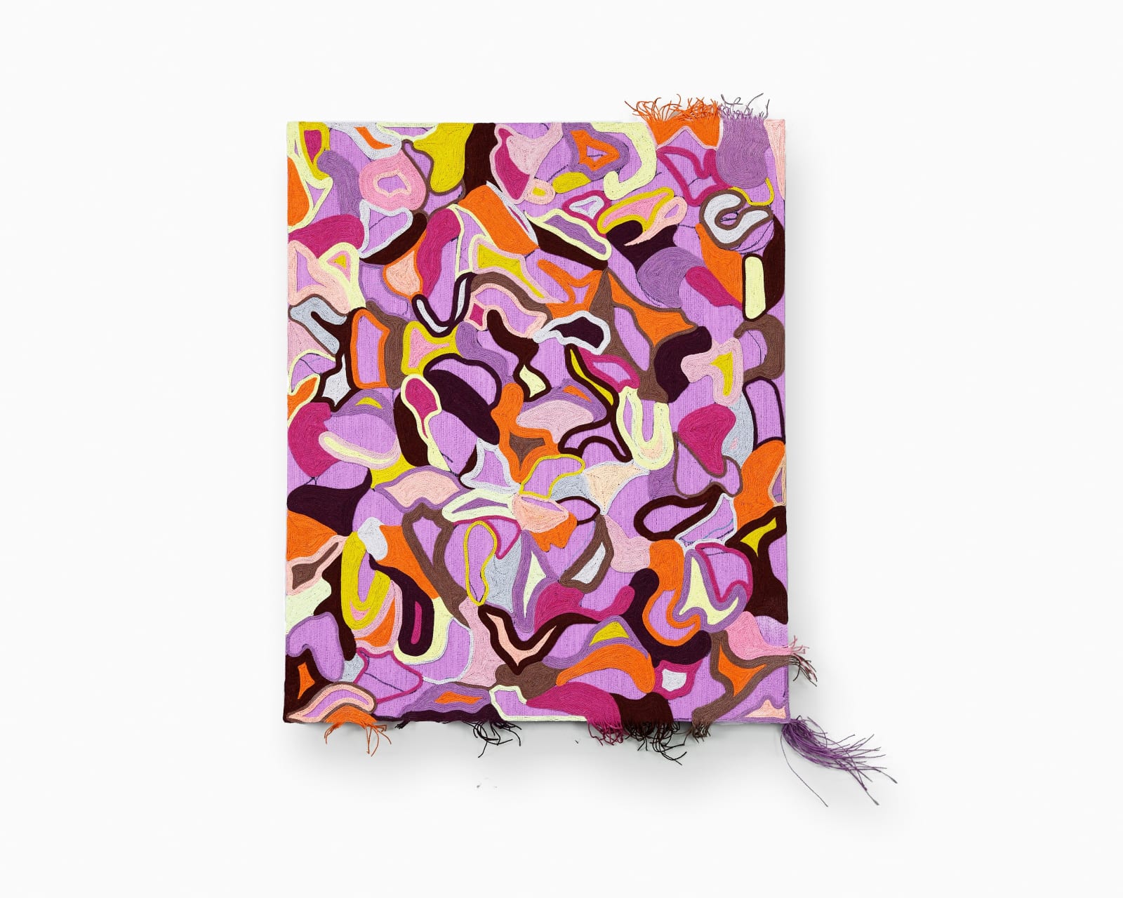 Lu Luo, A Line in Pink, 2024