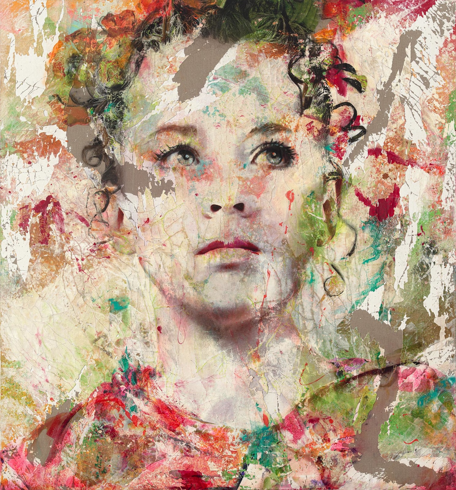 Lita Cabellut, Evi, 2025