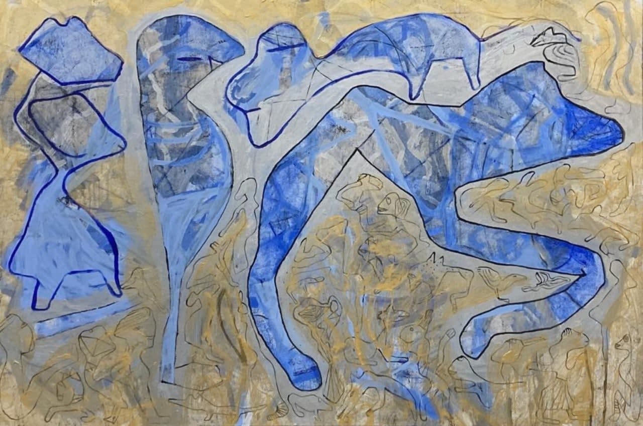 Gam Klutier, Blue never sleeps, 2023