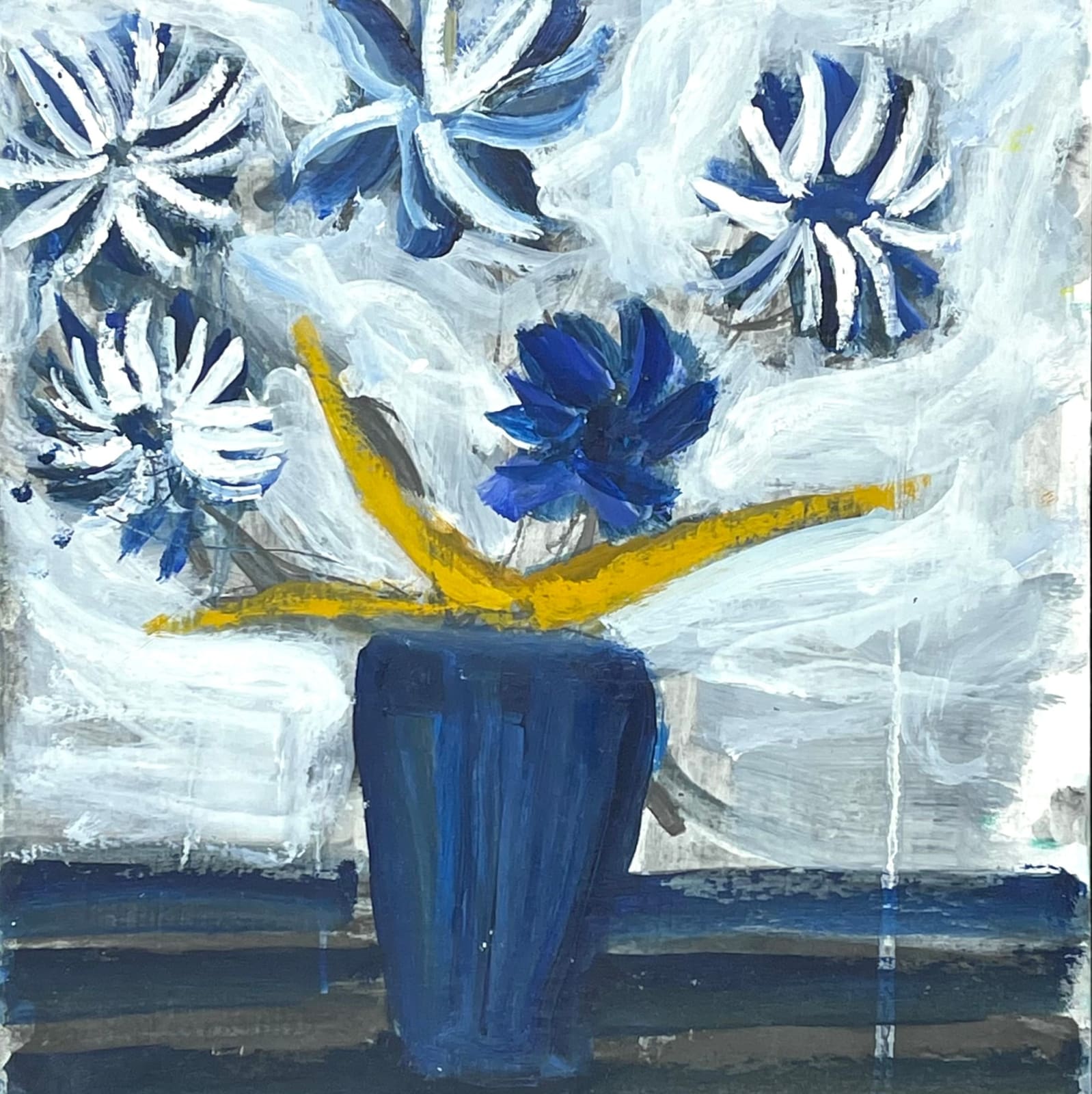 Gerben Mulder, Flowers in Vase, 2020