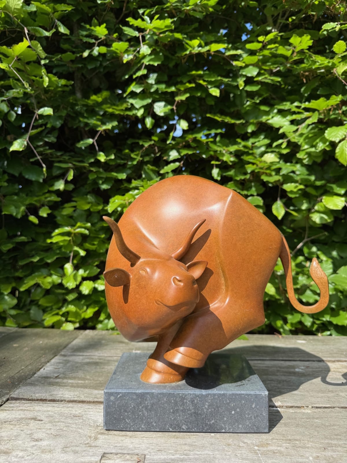 Evert den Hartog, Stier klein