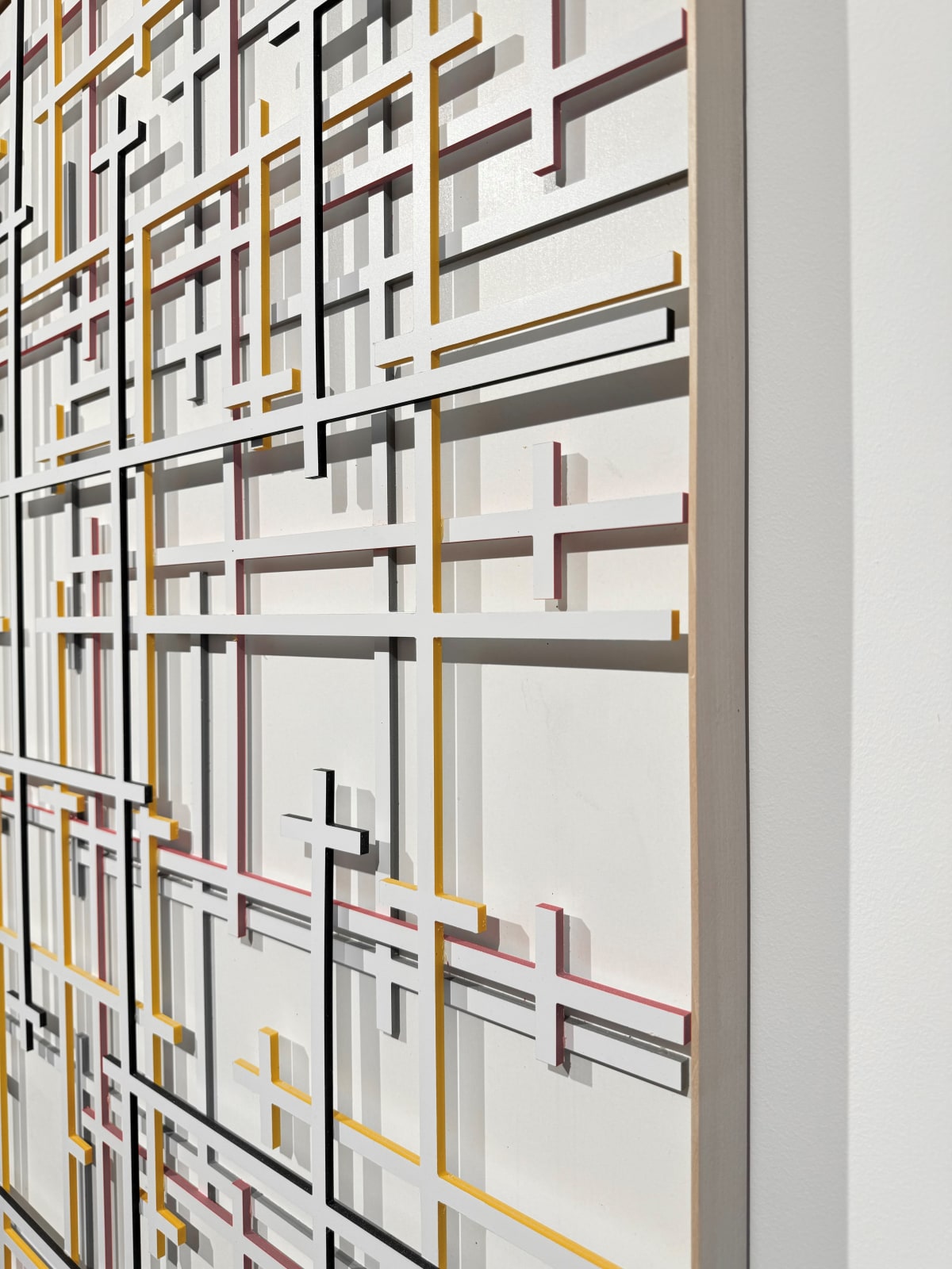 Beat Zoderer, Rasteraquarell No5, 2023