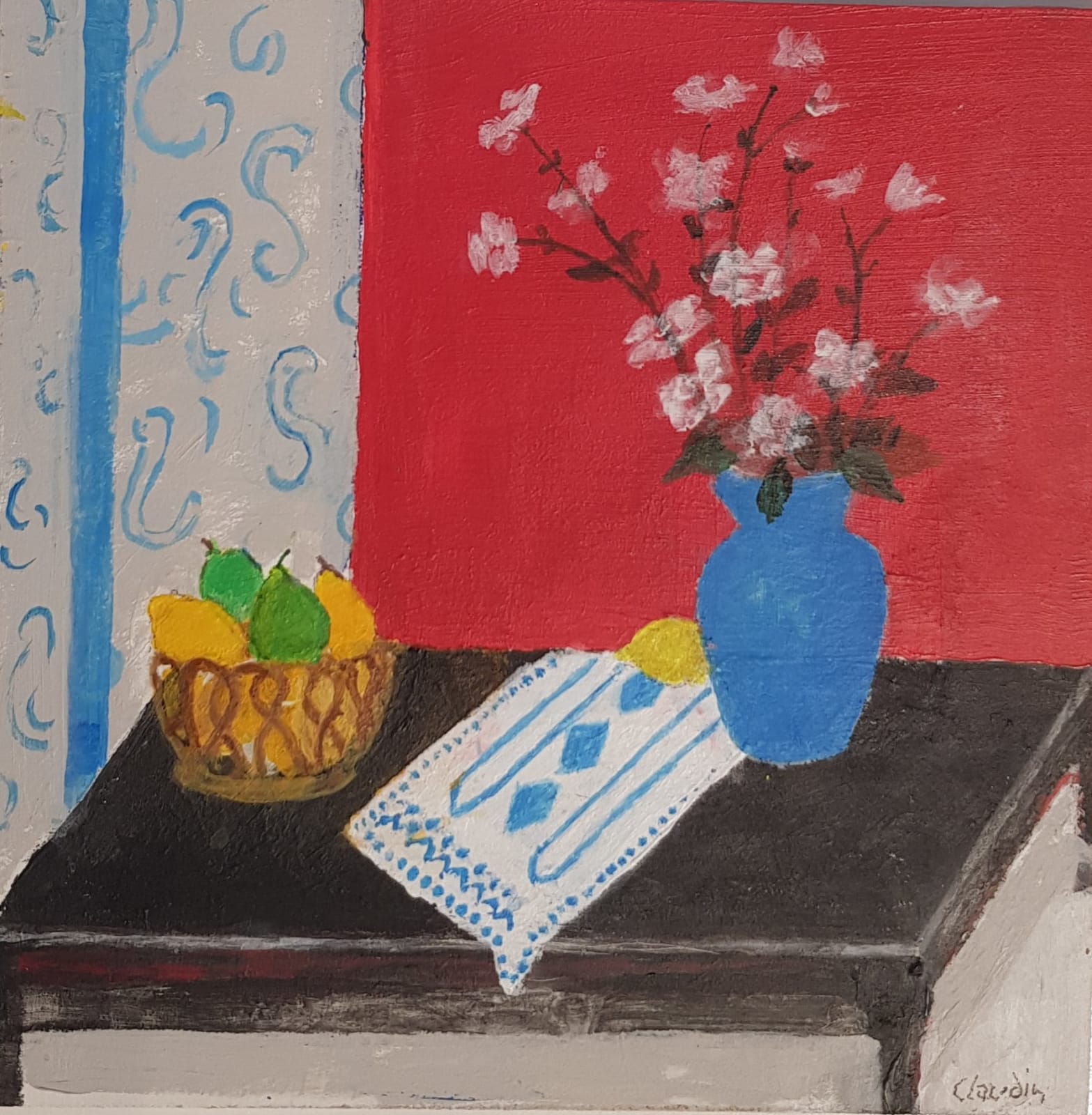 Pièrre Claudin, Bouquet de fleurs 9