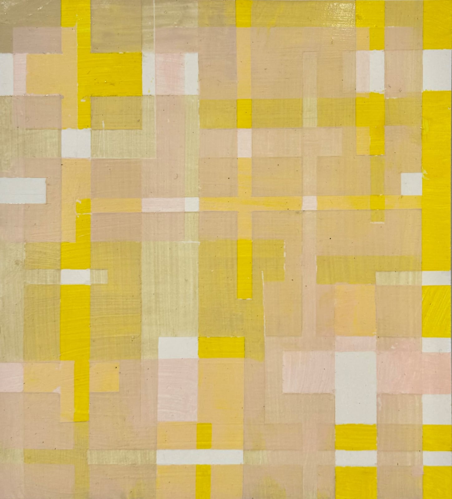 Beat Zoderer, Kubistisches Aquarell, 2024