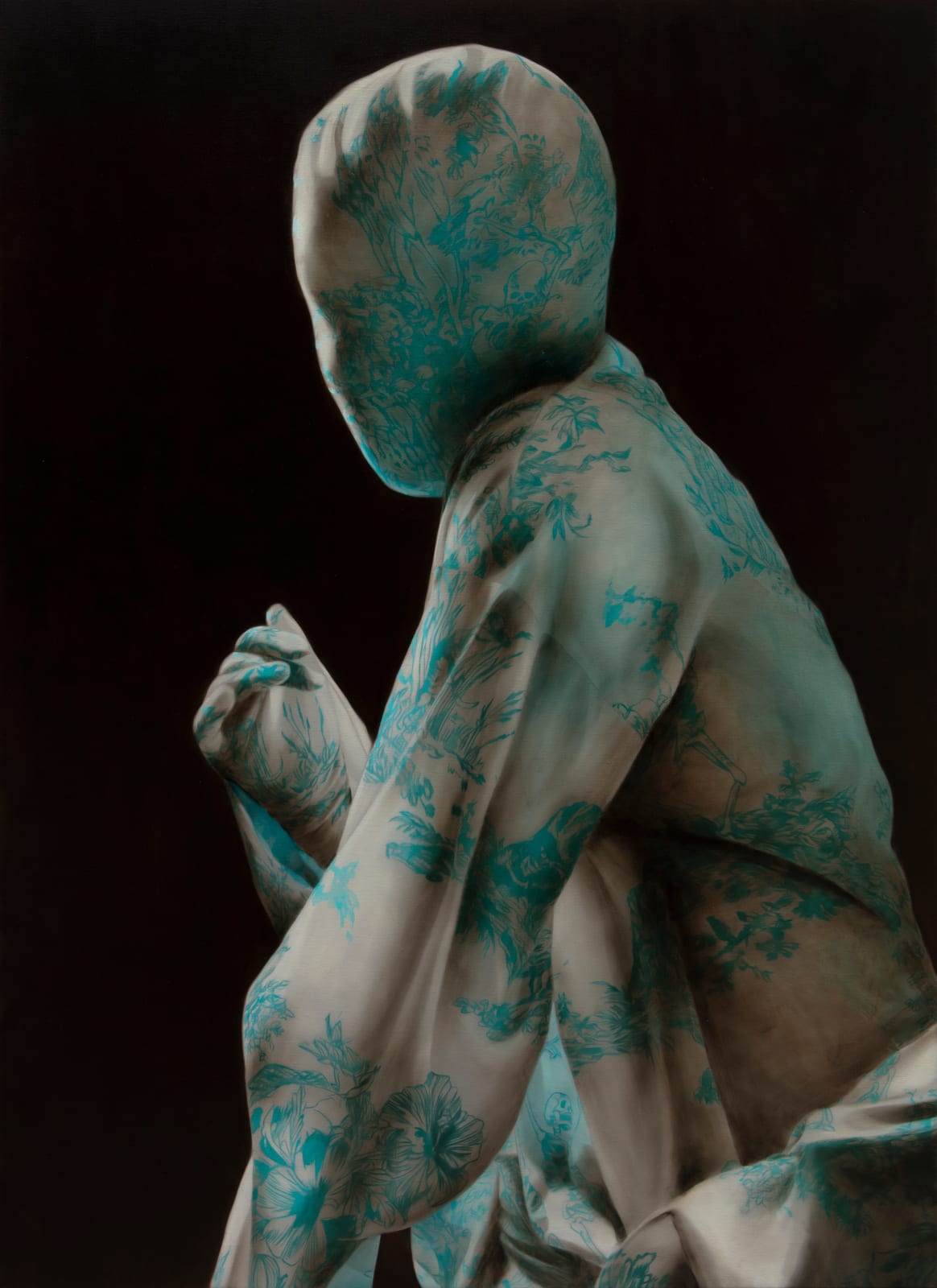 Markus Åkesson, Danse Macabre (Turquoise), 2024