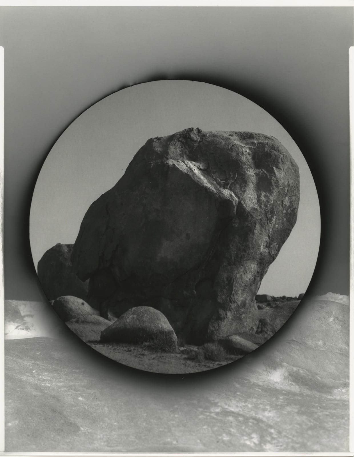 Chris McCaw, Inverse #90 (Mojave), 2024