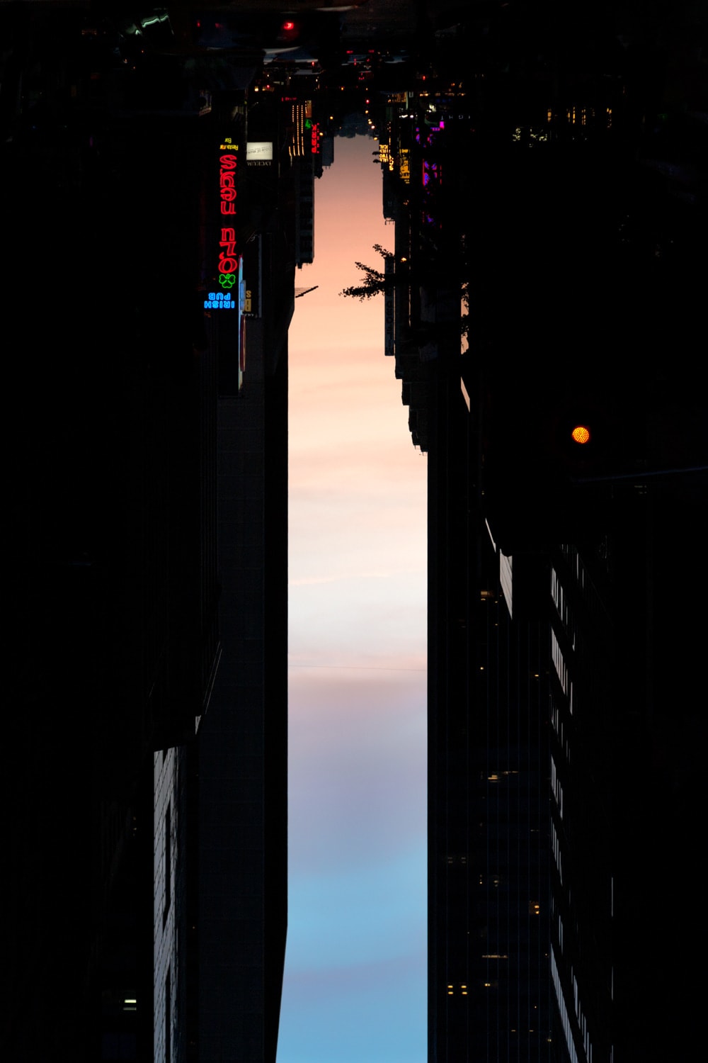 Peter Wegner, Buildings Made of Sky (Dusk to Dawn), 2024